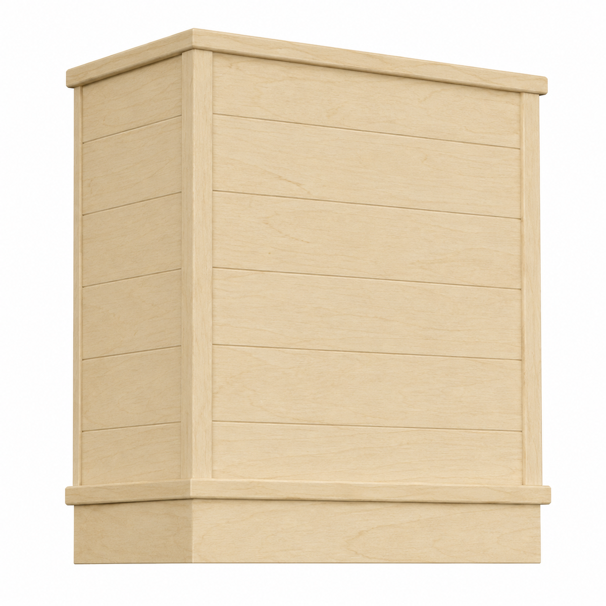 Omega National Modern Farmhouse Shiplap Straight Wall Hood