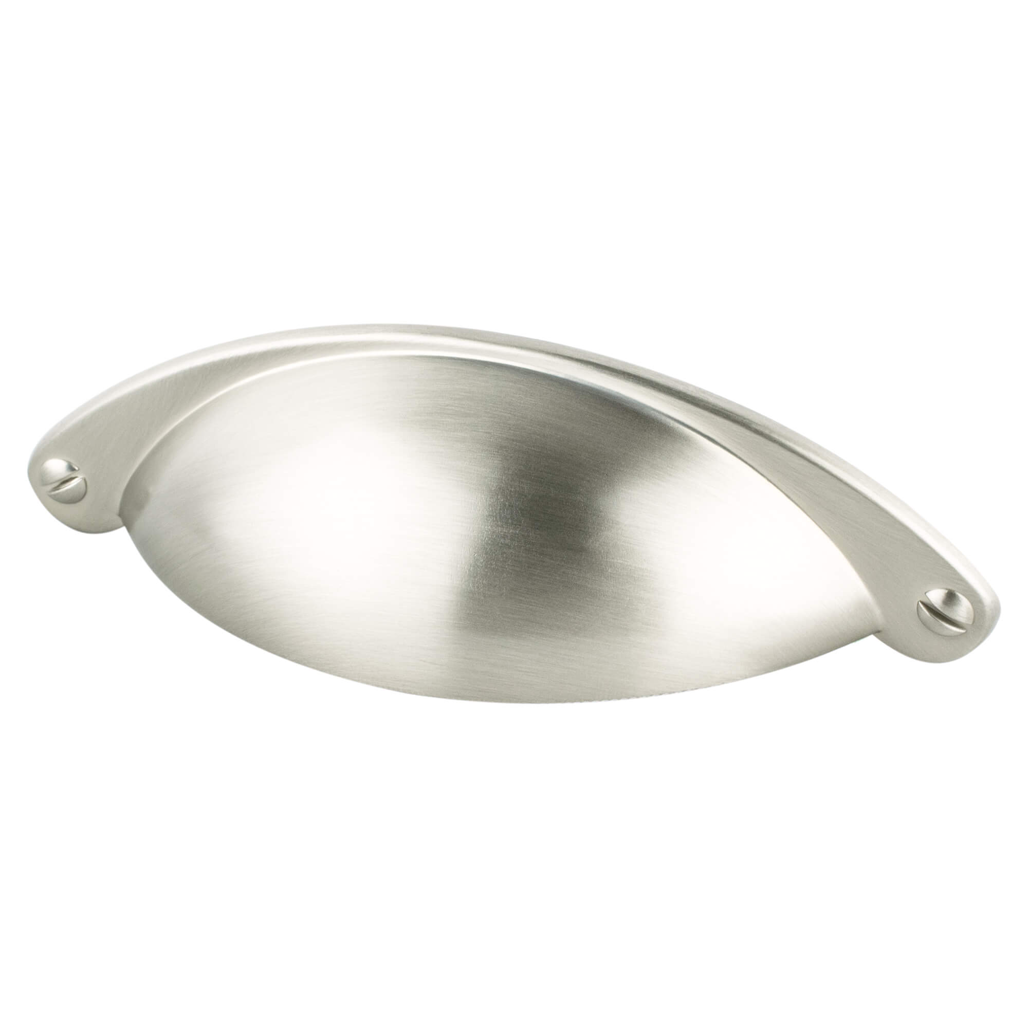 Berenson Andante 2-17/32"(64mm) Cup Pull, Brushed Nickel