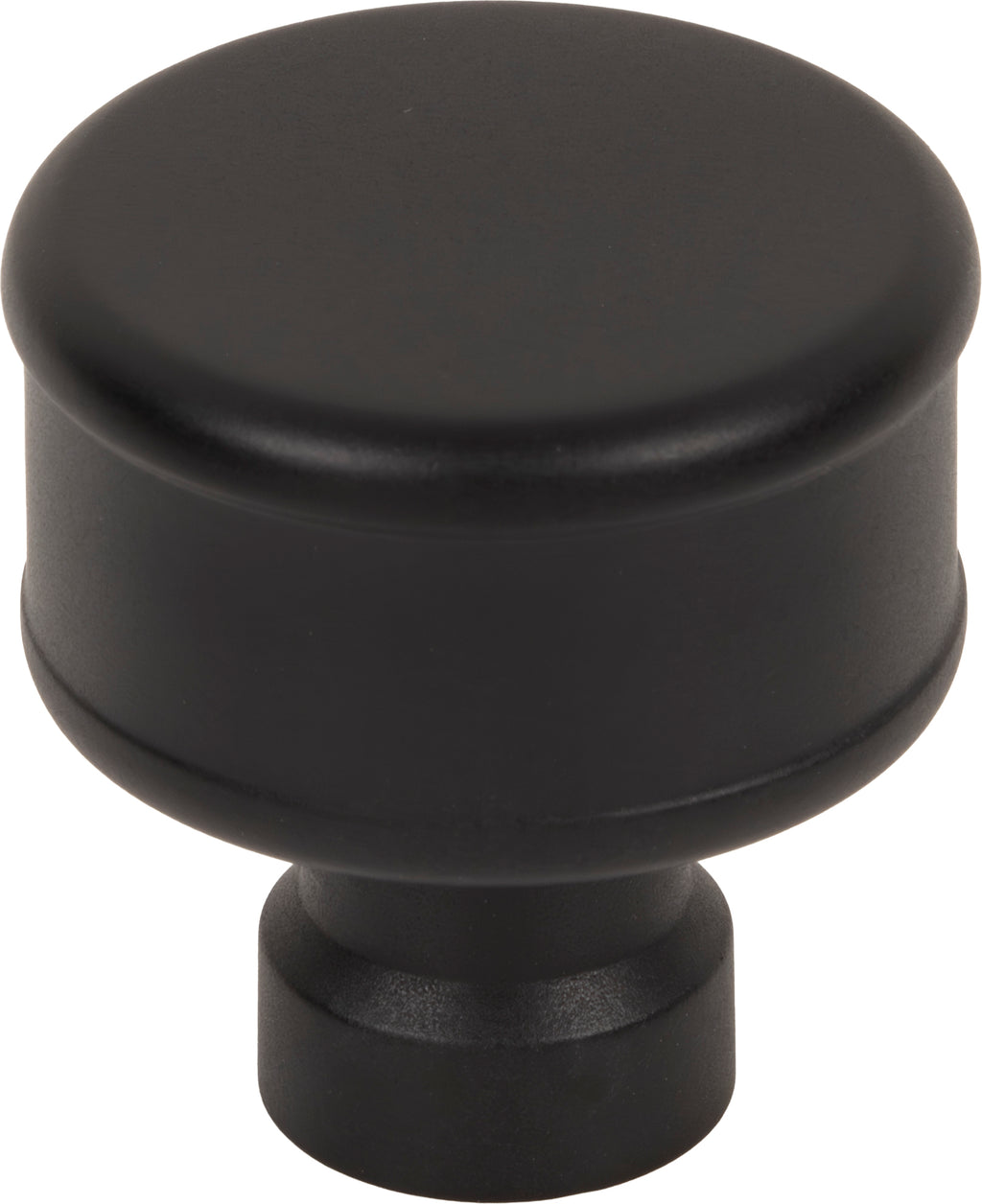 Top Knobs Lavington Series 1-1/4"L Knob, Flat Black