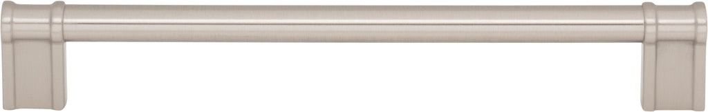 Top Knobs Newburn Series 7-9/16"(192mm) CC Pull, Brushed Satin Nickel