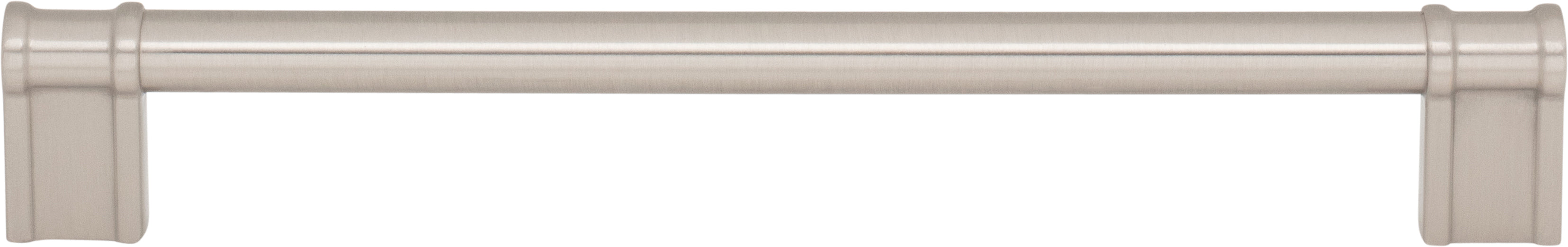 Top Knobs Newburn Series 7-9/16"(192mm) CC Pull, Brushed Satin Nickel