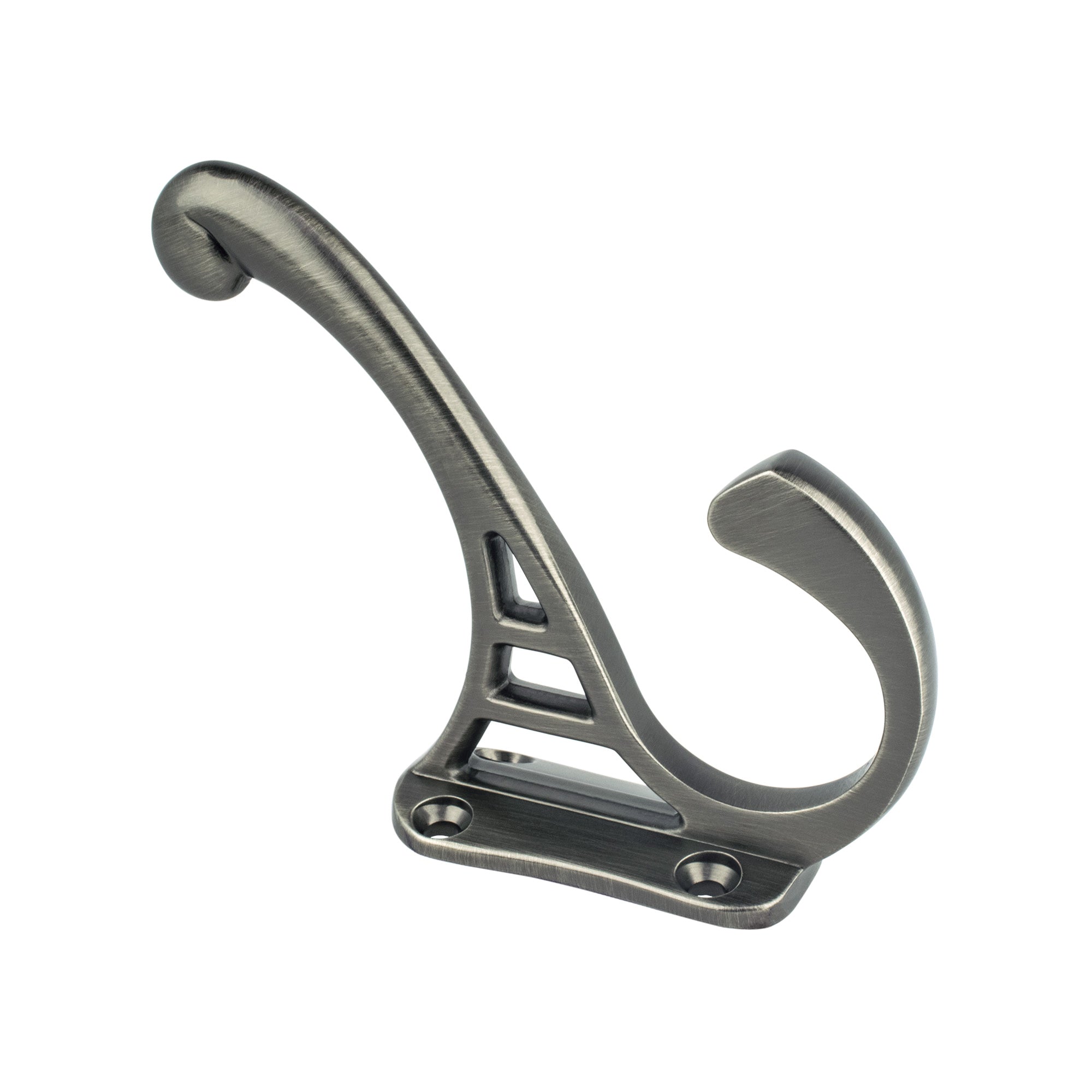 Berenson Prelude 4"(102mm) Hook, Vintage Nickel