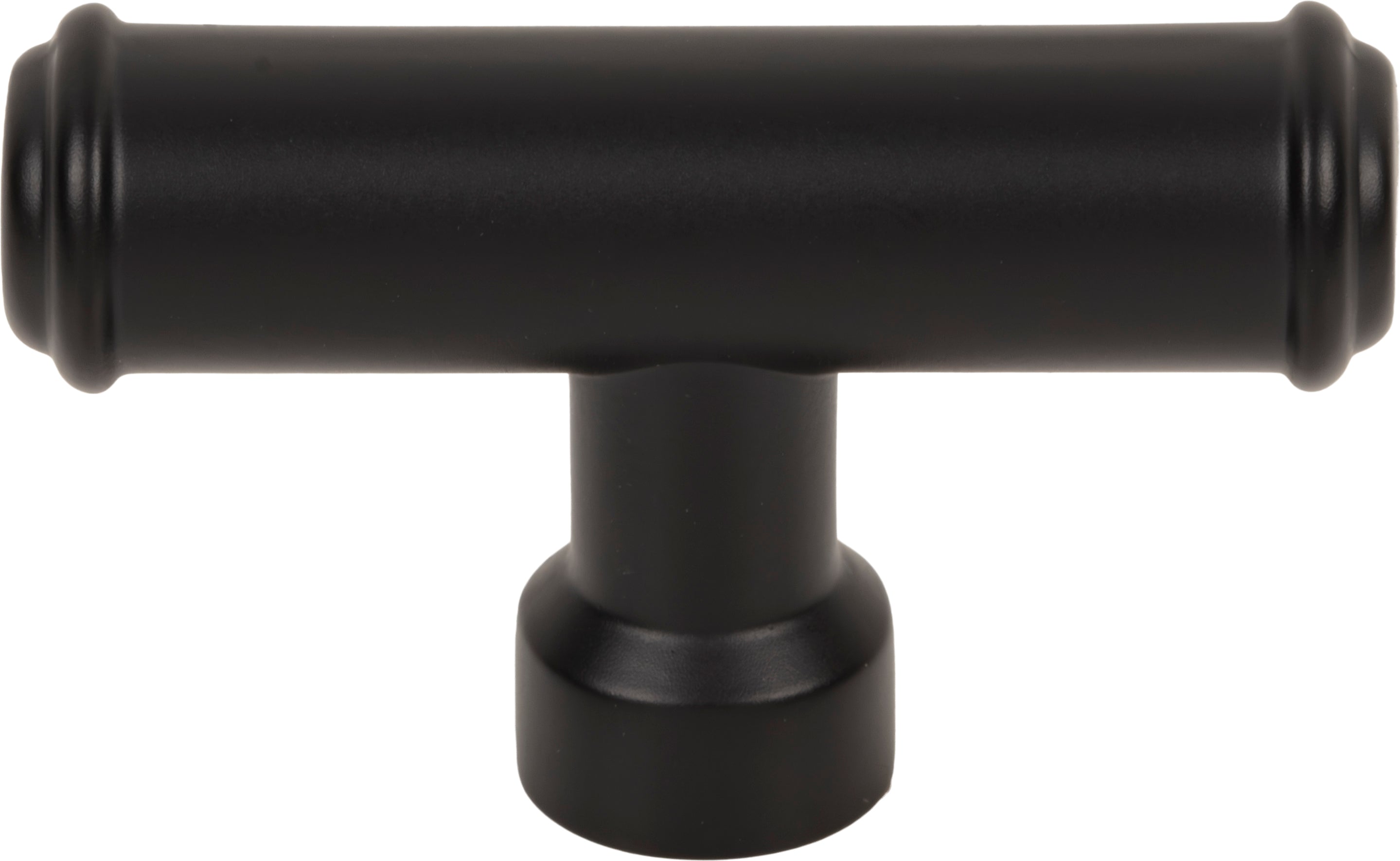 Top Knobs Lavington Series 2-1/4"L T-Knob, Flat Black