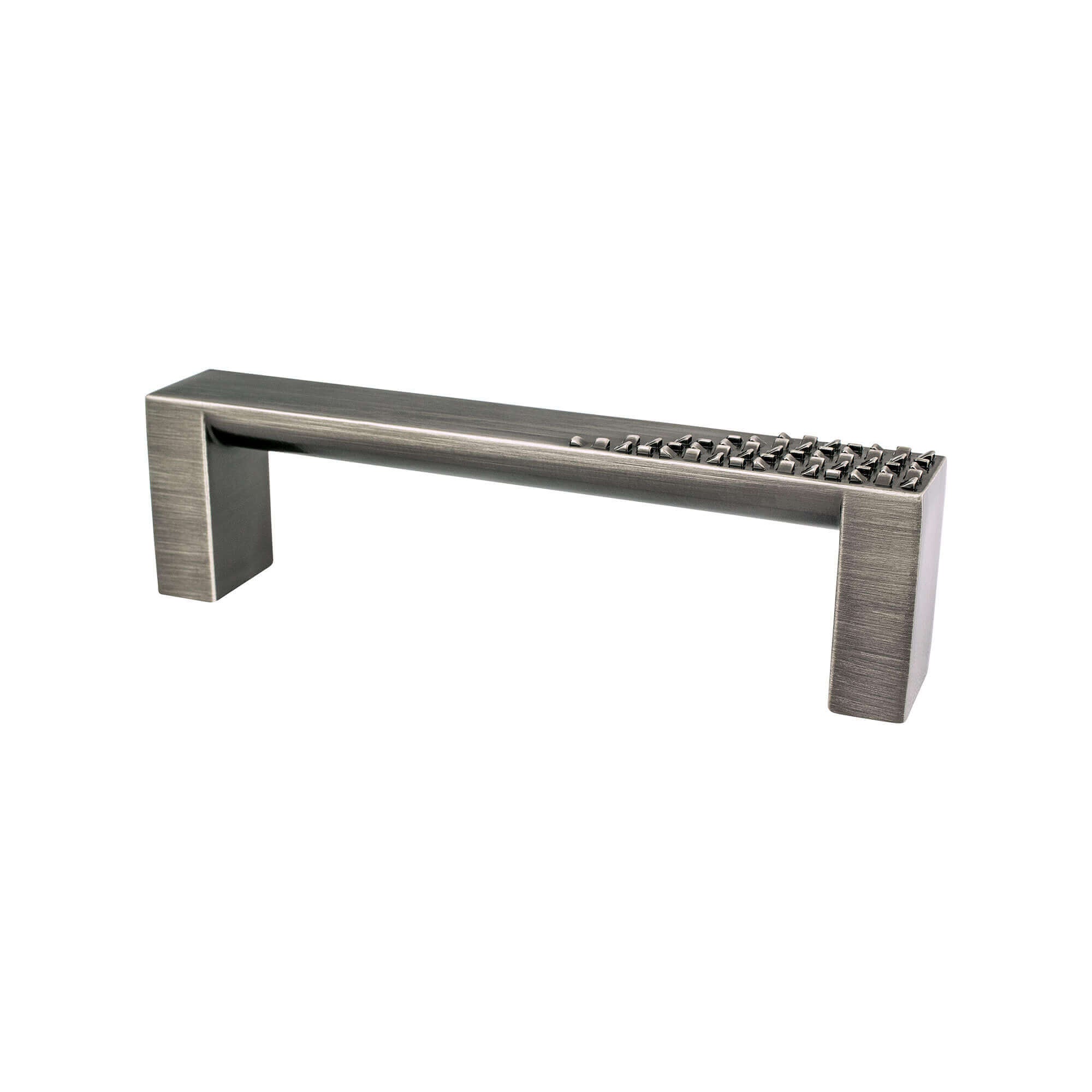 Berenson Roque 3-25/32"(96mm) Pull, Vintage Nickel
