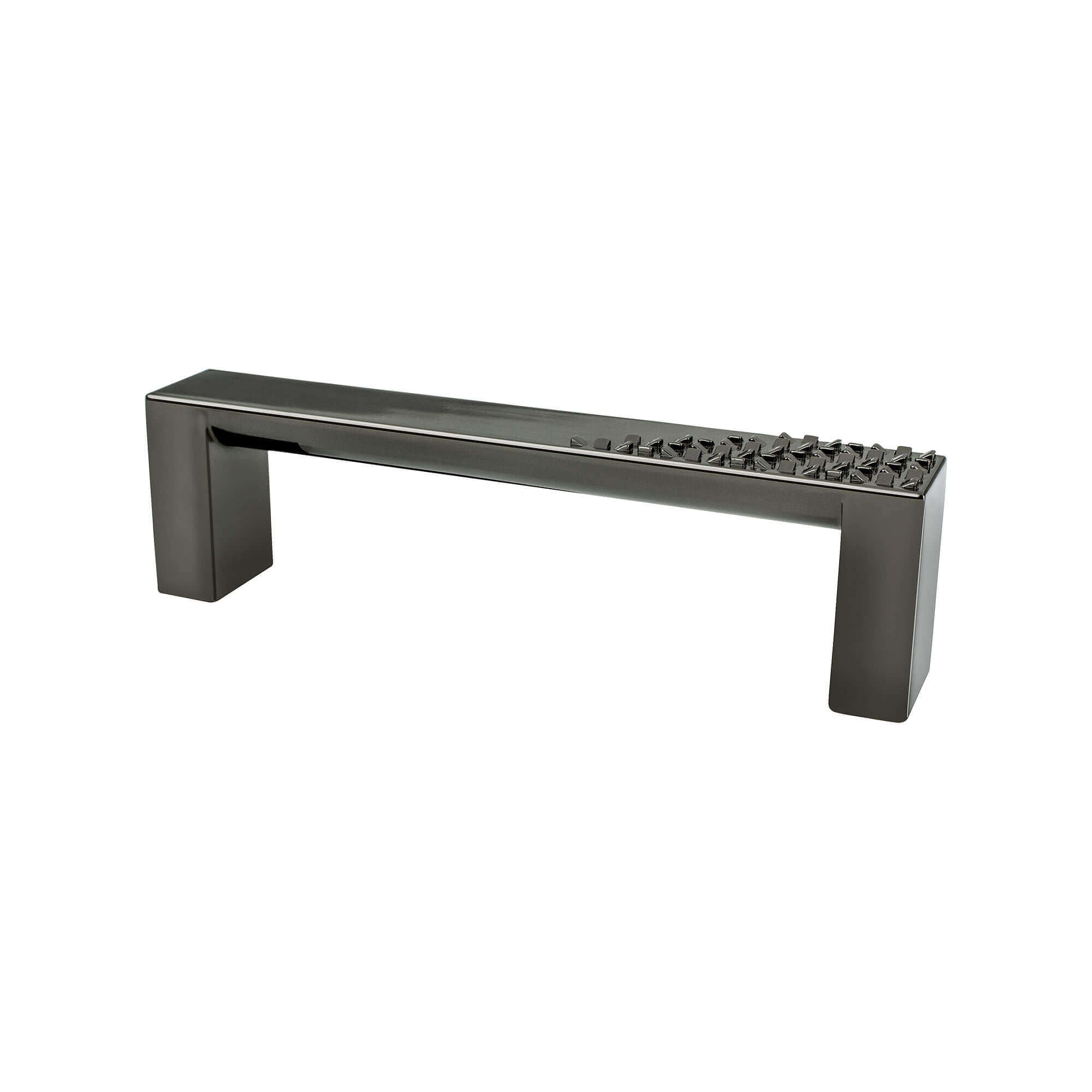 Berenson Roque 3-25/32"(96mm) Pull, Black Nickel