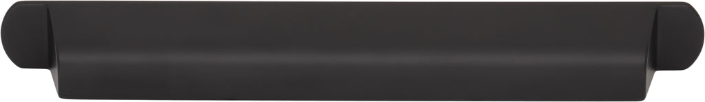 Top Knobs Cressing Series 7-9/16"(192mm) CC Cup Pull, Flat Black