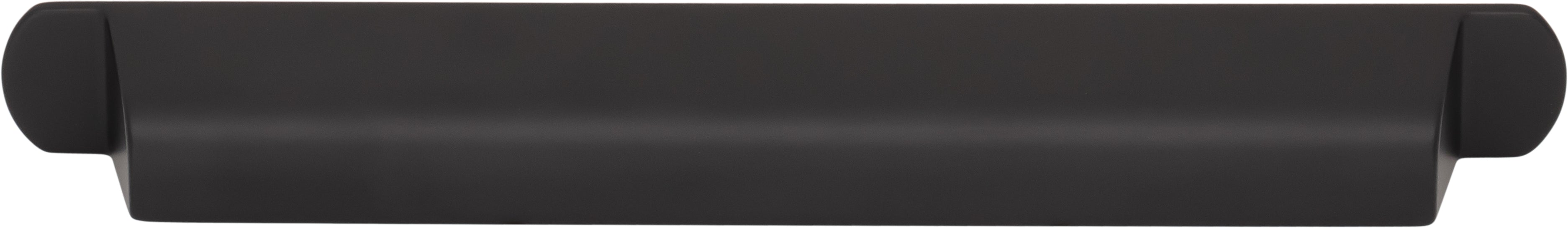 Top Knobs Cressing Series 7-9/16"(192mm) CC Cup Pull, Flat Black