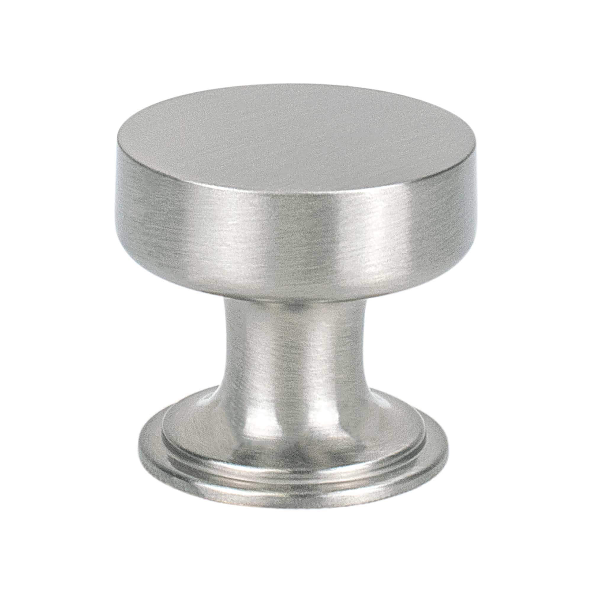 Berenson Folklore 1-3/16"(30mm) Knob, Brushed Nickel
