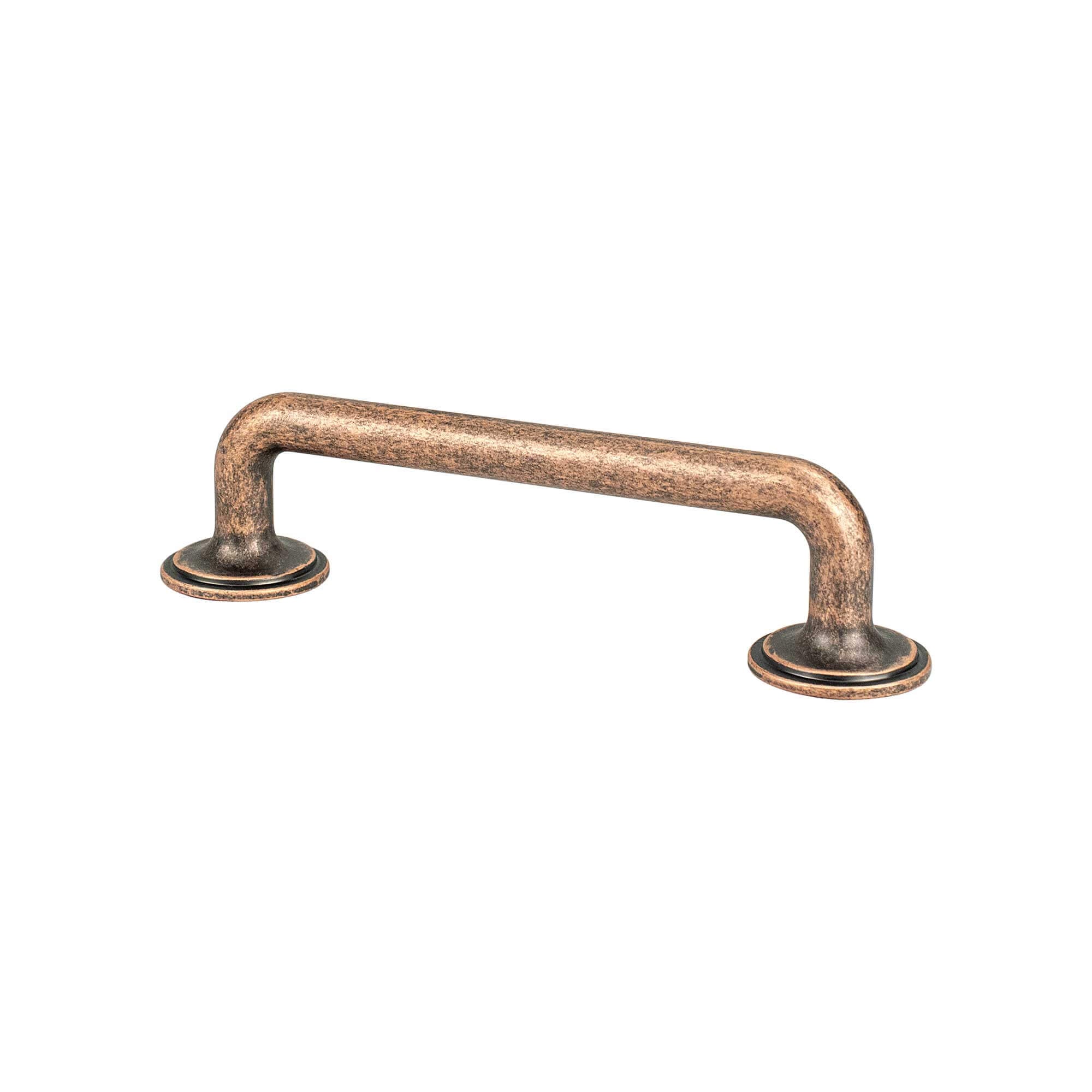 Berenson Folklore 3-25/32"(96mm) Pull, Weathered Copper