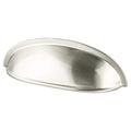 Berenson Folklore 3"(76mm) Cup Pull, Brushed Nickel