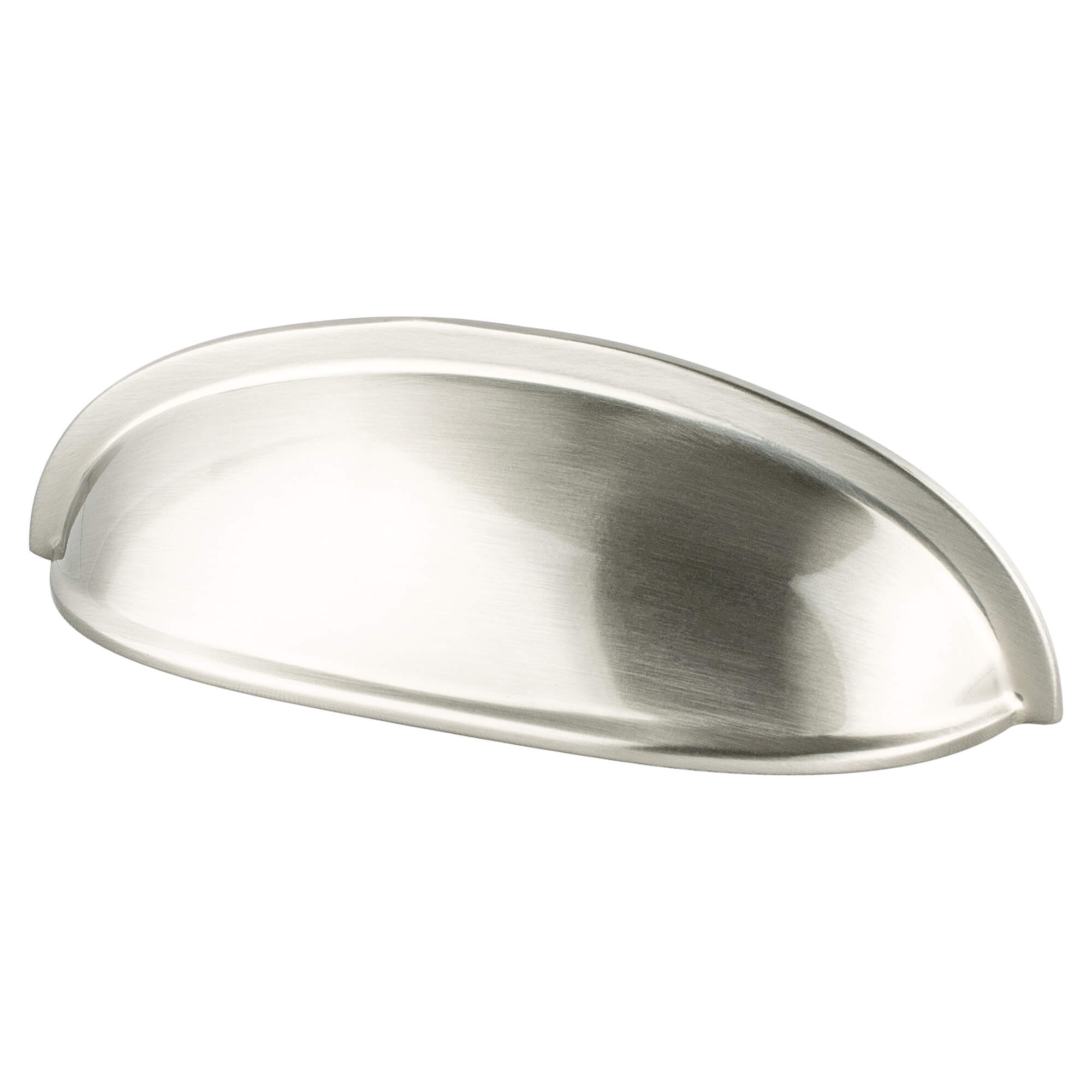 Berenson Folklore 3"(76mm) Cup Pull, Brushed Nickel