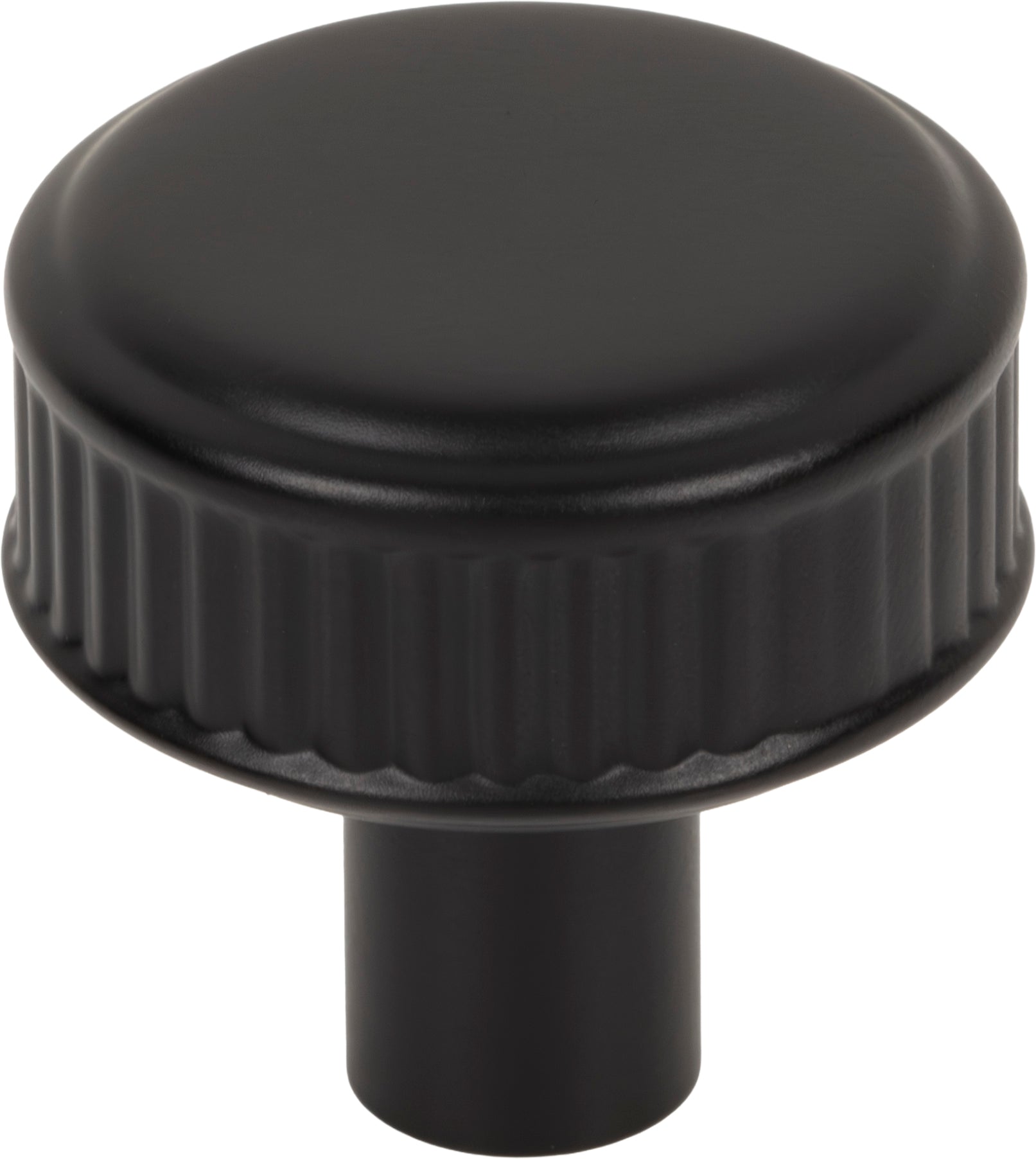 Top Knobs Elland Series 1-1/4"L Knob, Flat Black