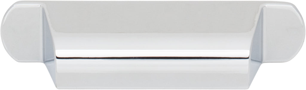 Top Knobs Cressing Series 2-3/4"(70mm) CC Cup Pull, Polished Chrome