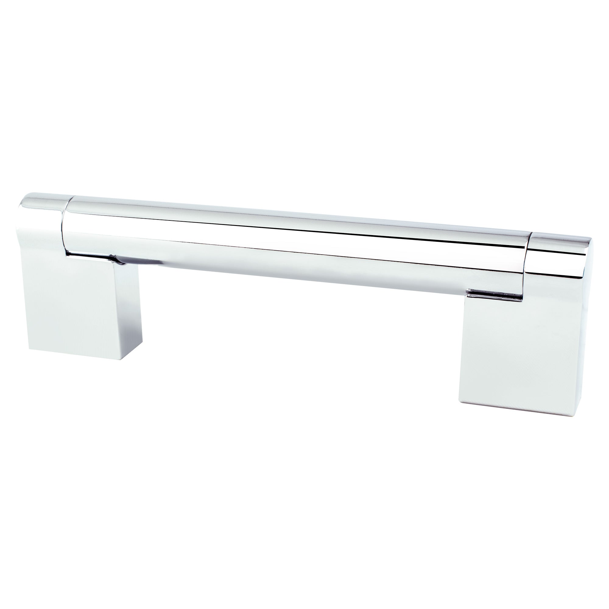 Berenson Contemporary Advantage Three 3-25/32"(96mm) Pull, Polished Chrome