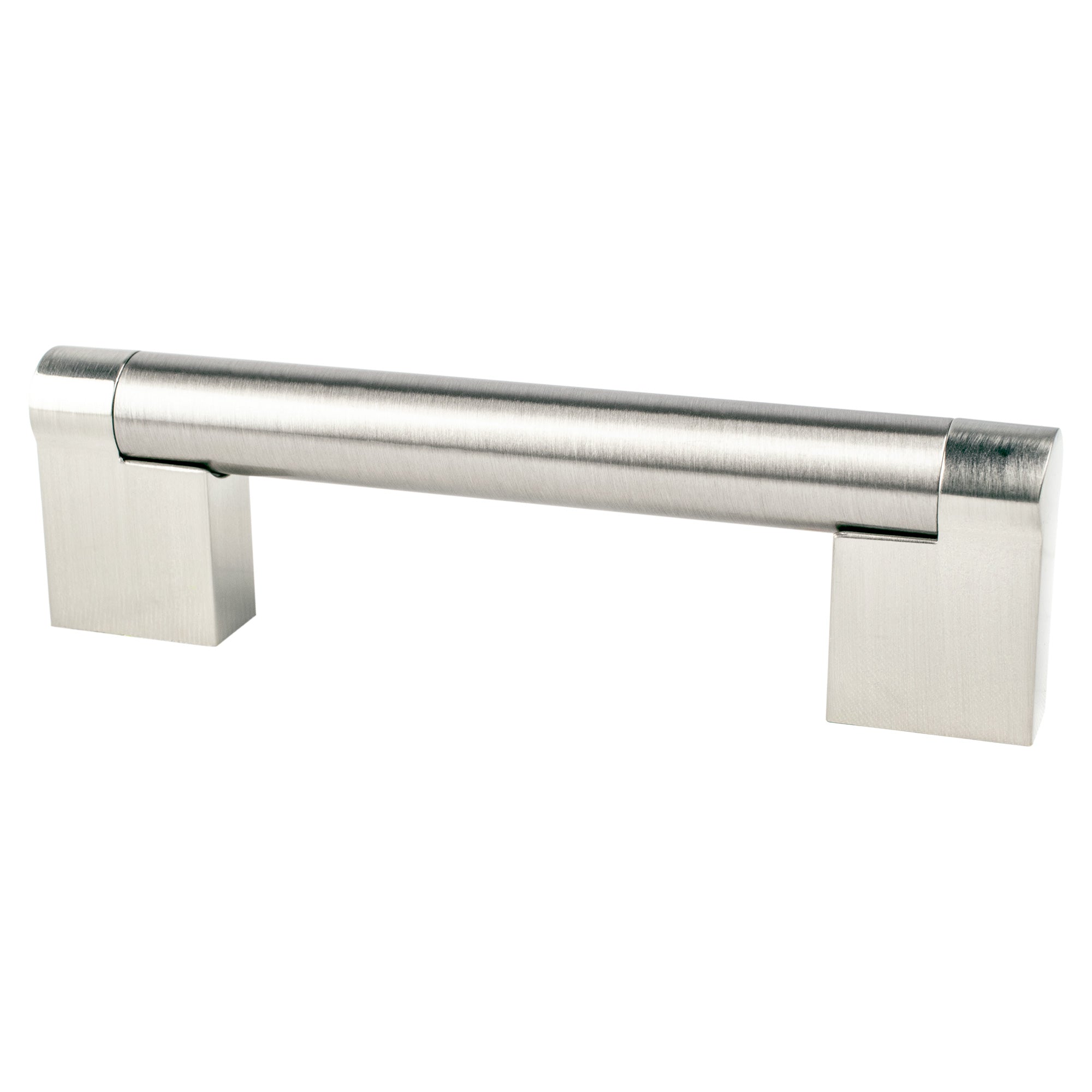 Berenson Contemporary Advantage Three 3-25/32"(96mm) Pull, Brushed Nickel