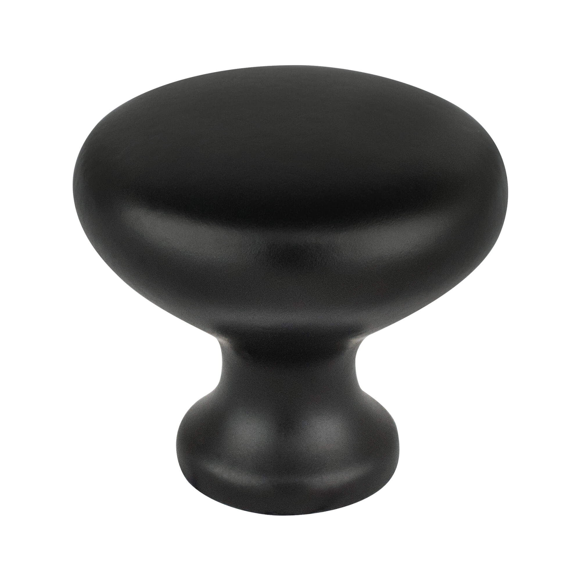 Berenson Traditional Advantage Four 1-1/8"(29mm) Knob, Matte Black