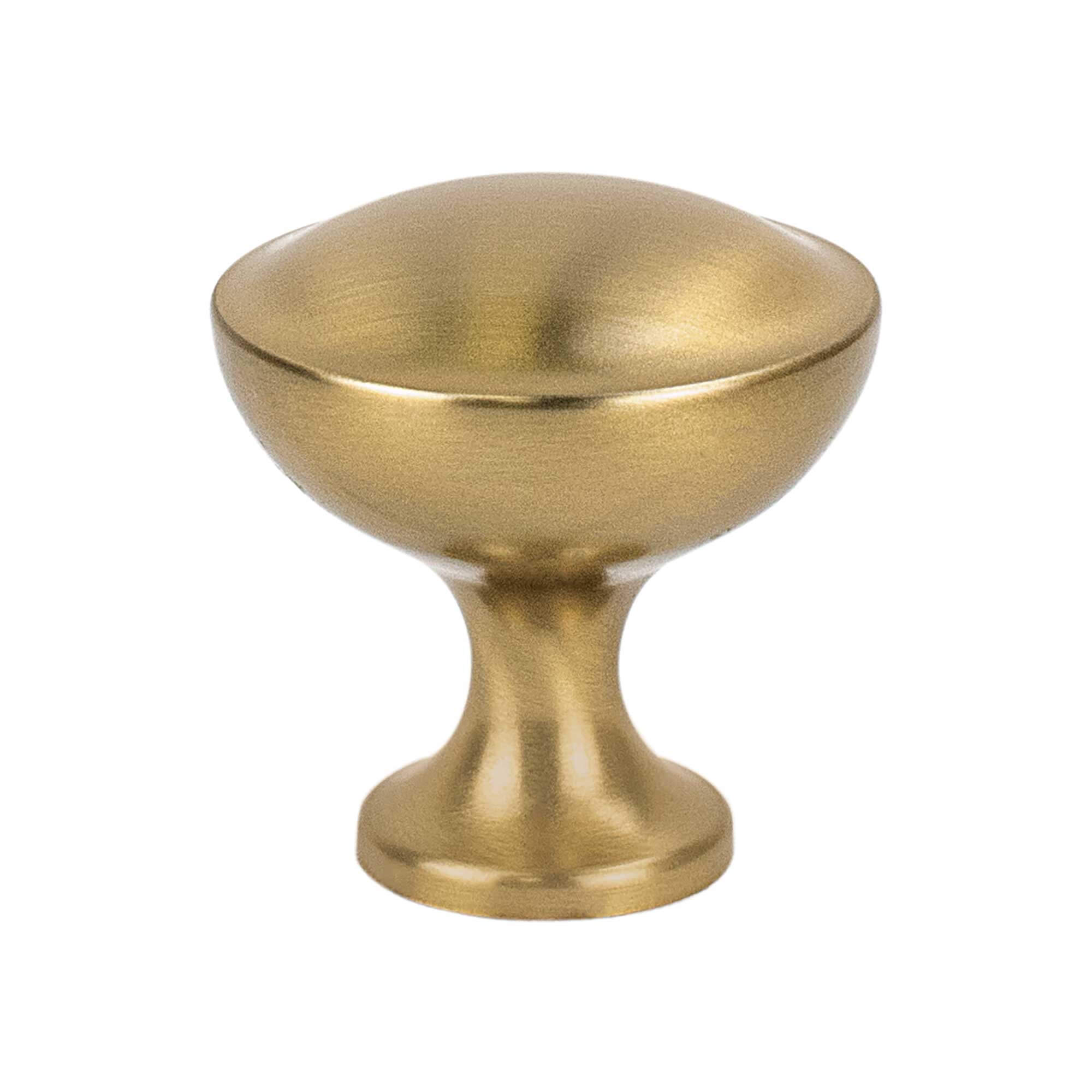 Berenson Echo 1-3/16"(30mm) Knob, Modern Brushed Gold