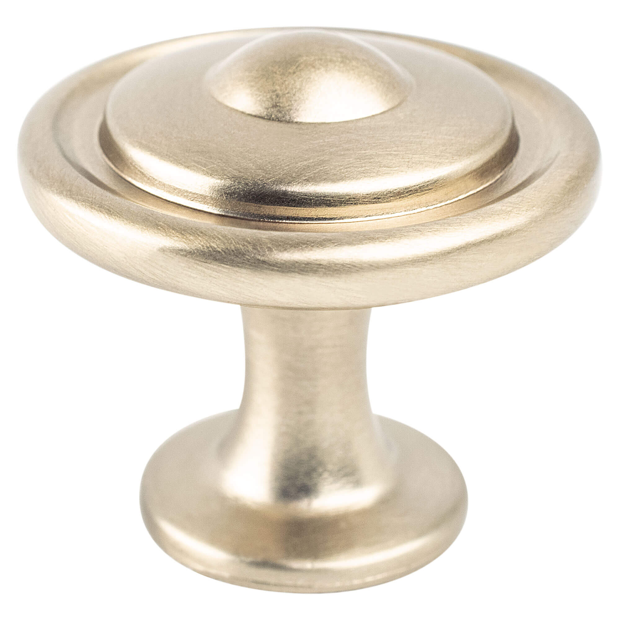 Berenson Traditional Advantage Three 1-1/4"(32mm) Knob, Champagne