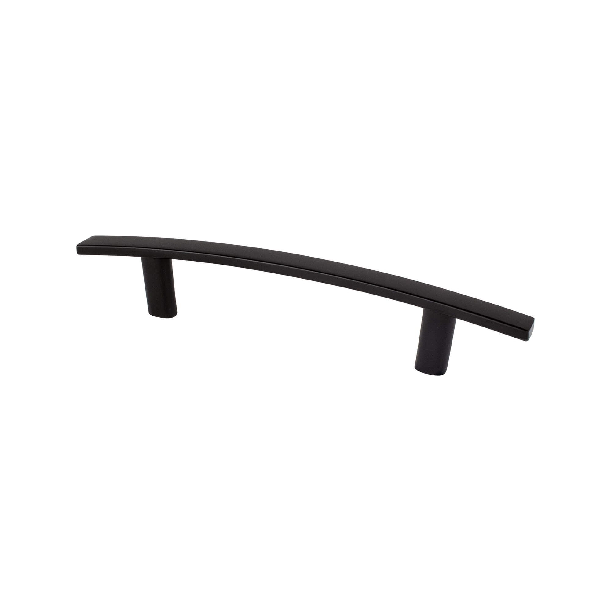 Berenson Transitional Advantage One 3-25/32"(96mm) Pull, Matte Black