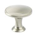 Berenson Oasis 1-1/4"(32mm) Knob, Brushed Nickel