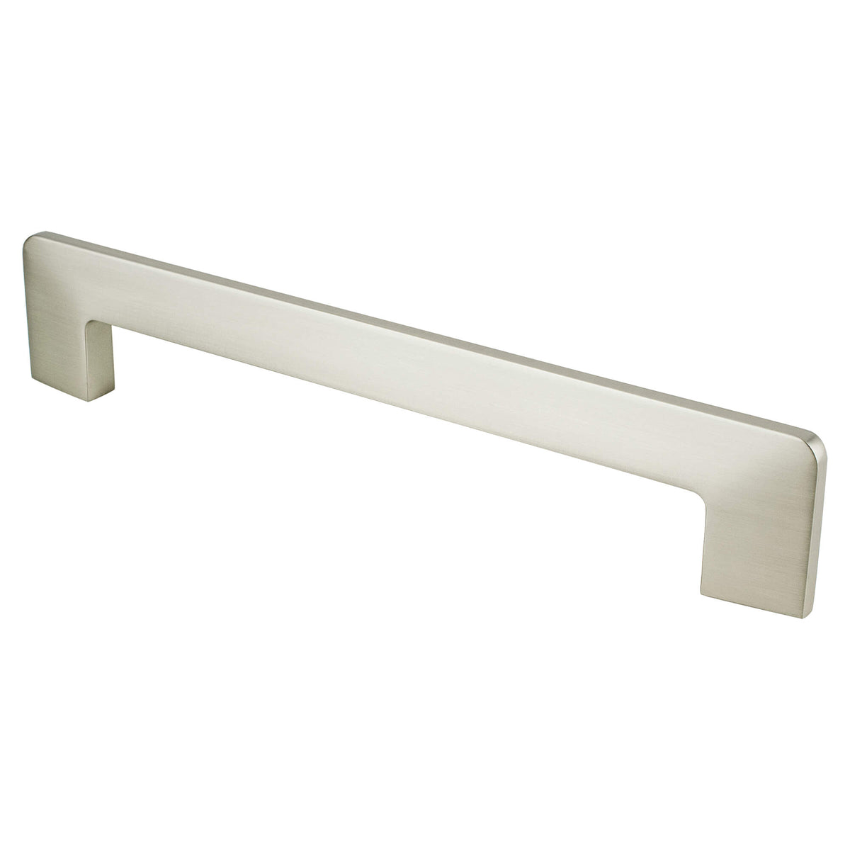 Berenson Edge 6-5/16"(160mm) Pull, Brushed Nickel