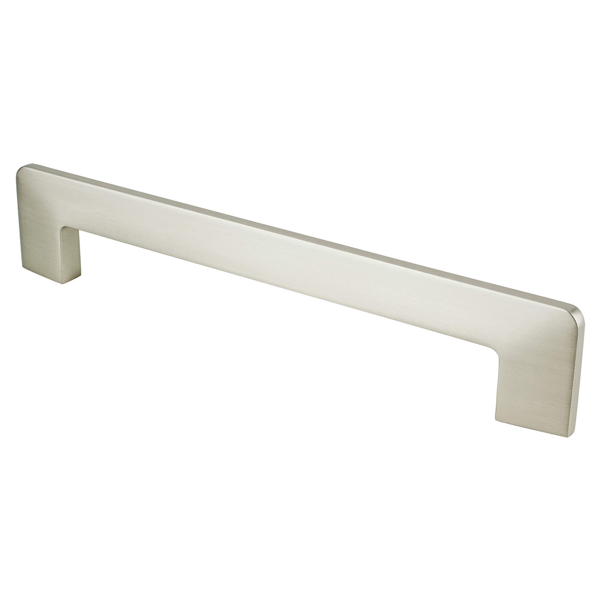 Berenson Edge 6-5/16"(160mm) Pull, Brushed Nickel