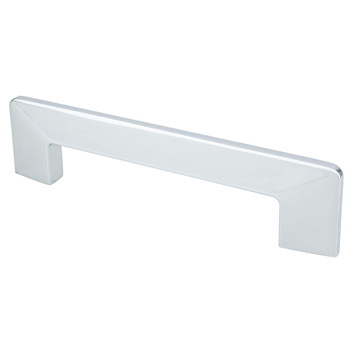 Berenson Edge 3-25/32"(96mm) Pull, Polished Chrome