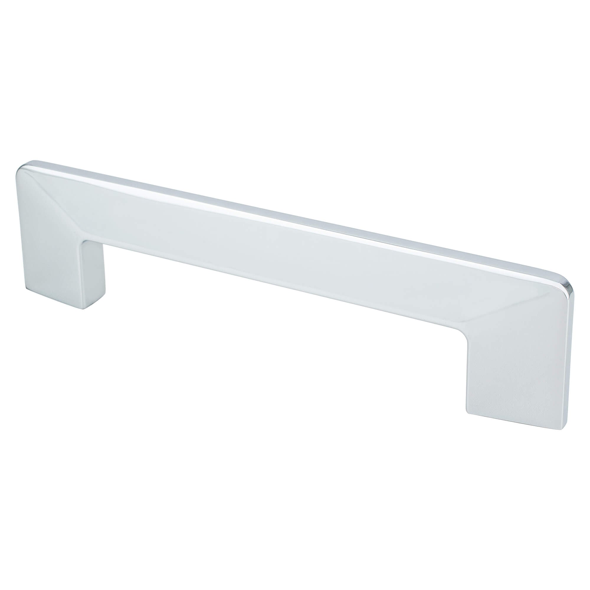 Berenson Edge 3-25/32"(96mm) Pull, Polished Chrome