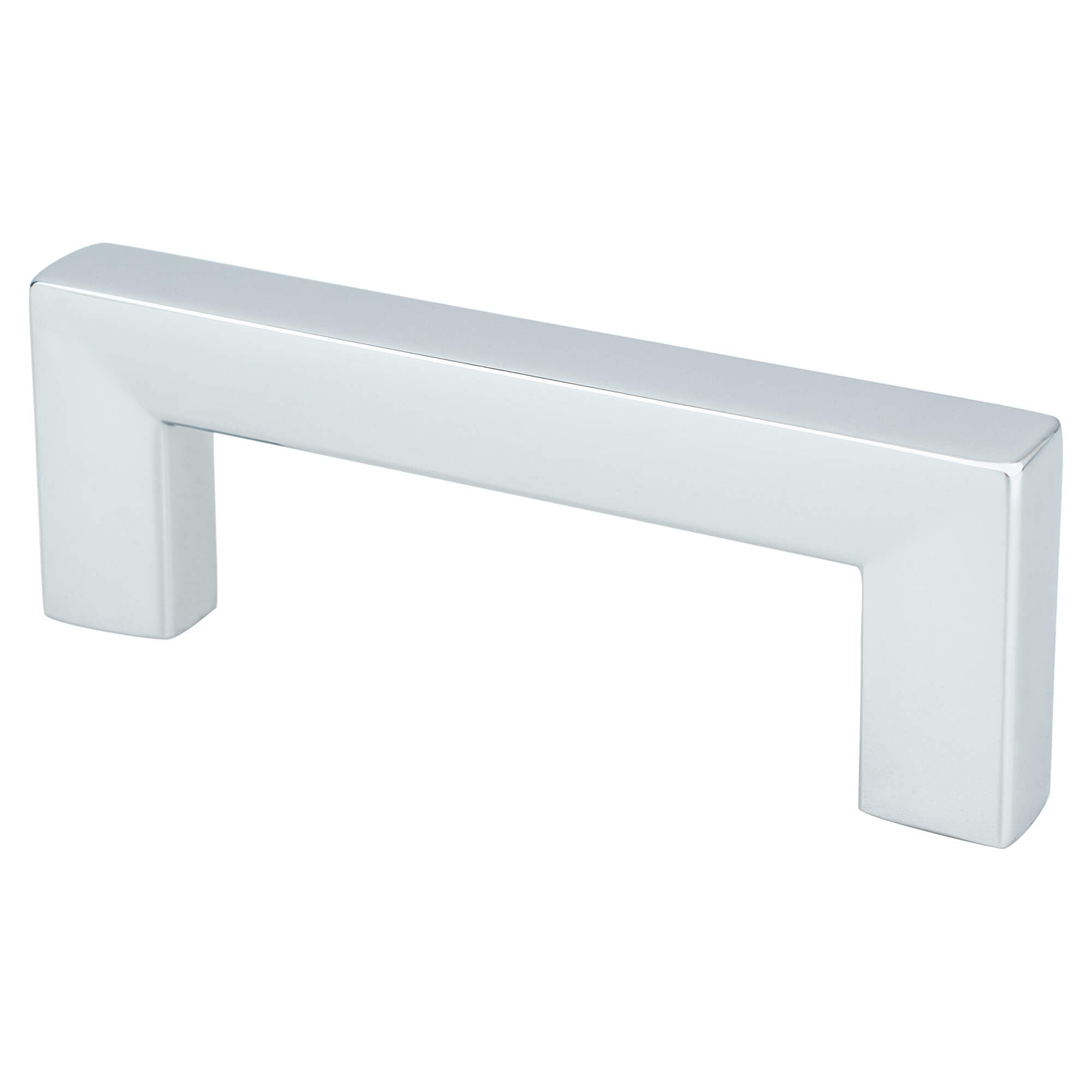 Berenson Square 2-17/32"(64mm) Pull, Polished Chrome