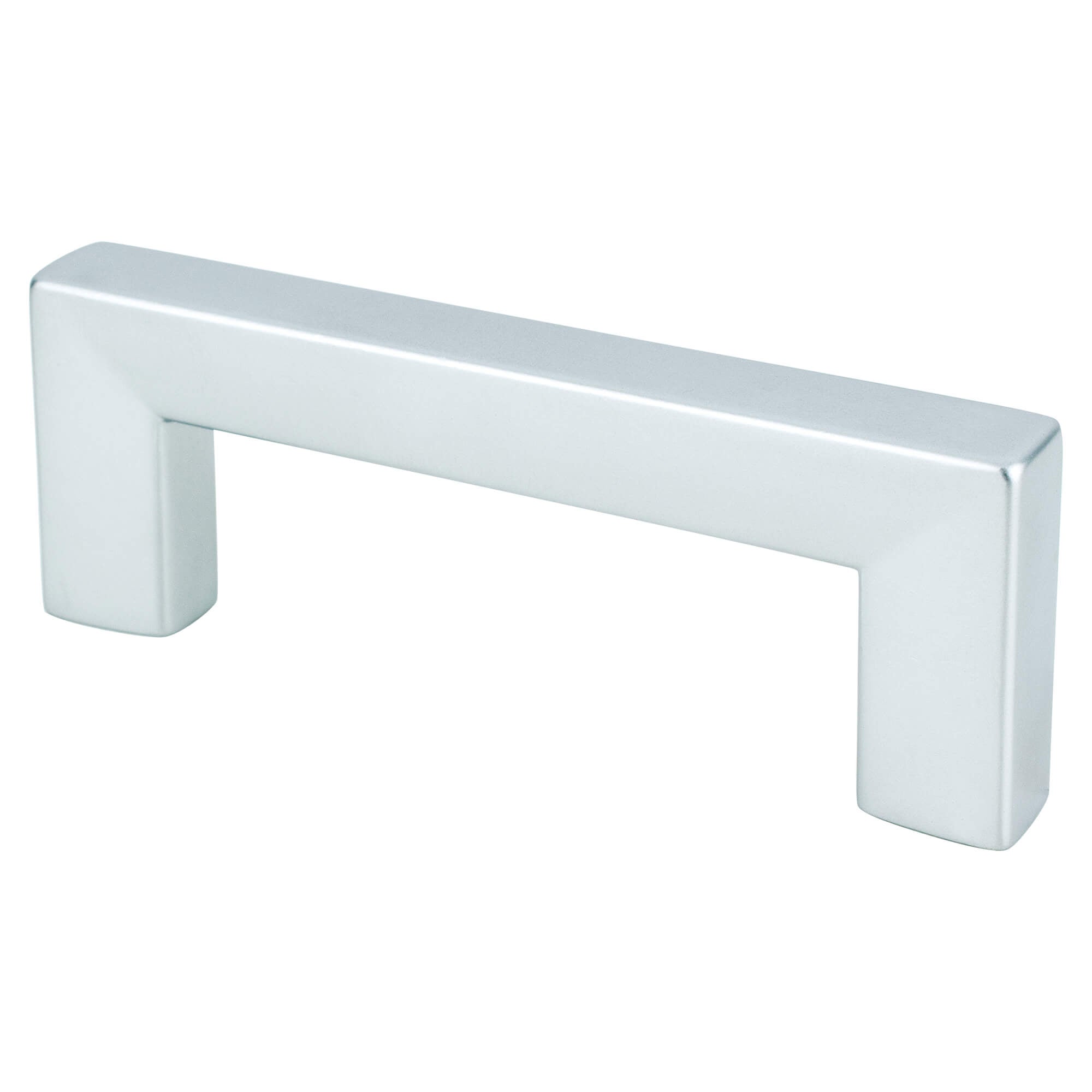 Berenson Square 2-17/32"(64mm) Pull, Dull Chrome