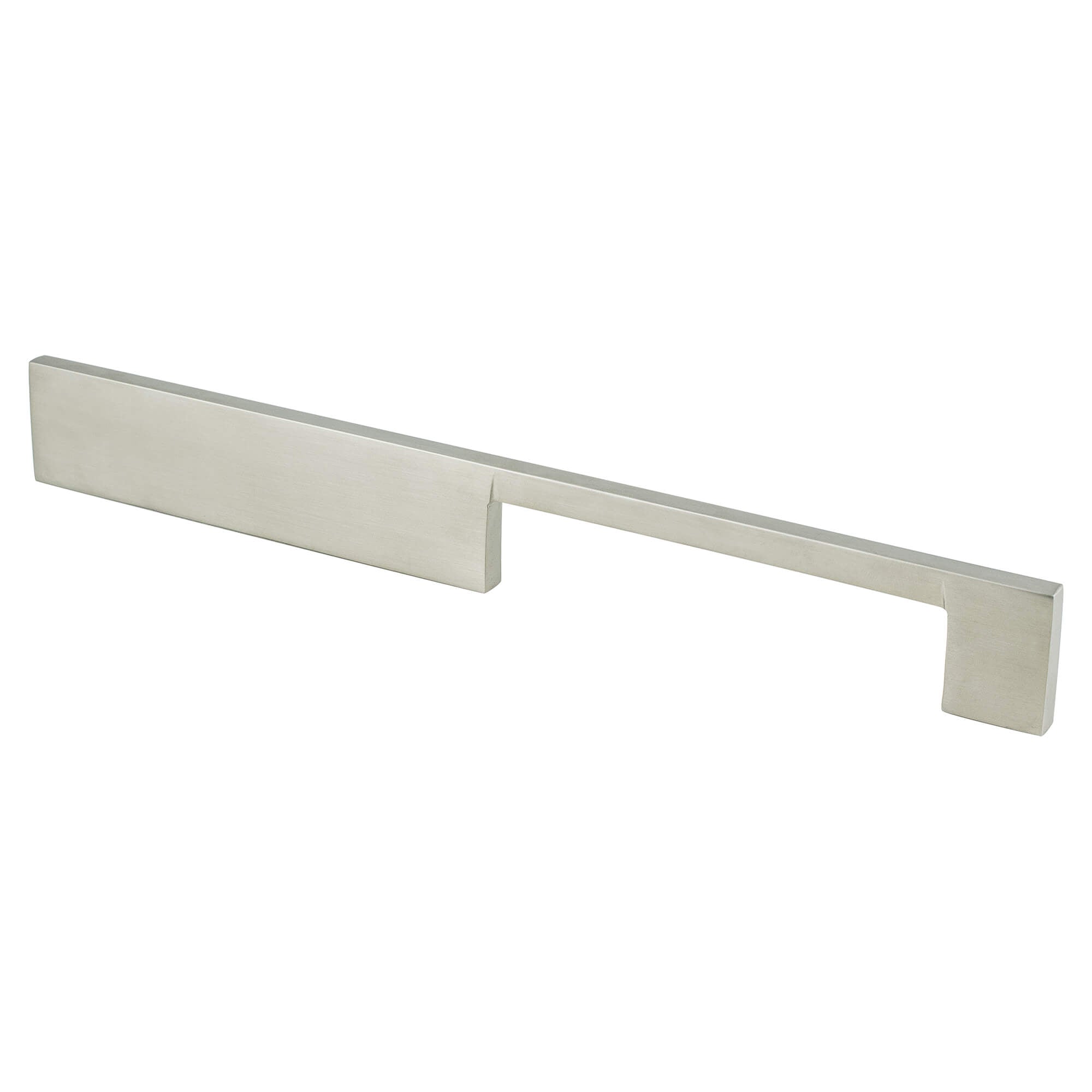 Berenson I-Spazio 7-9/16"(192mm) Pull, Brushed Nickel