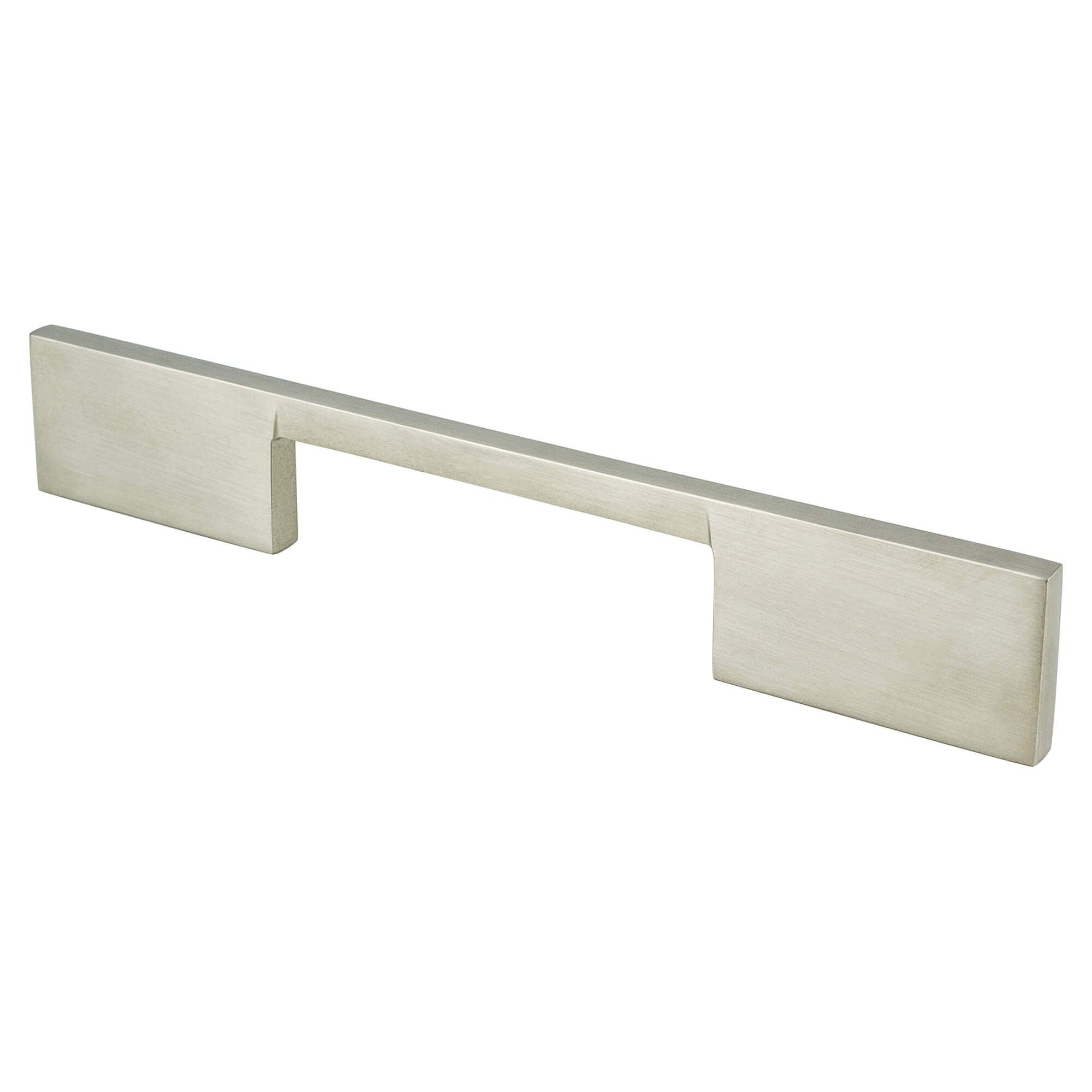 Berenson I-Spazio 5"(128mm) Pull, Brushed Nickel