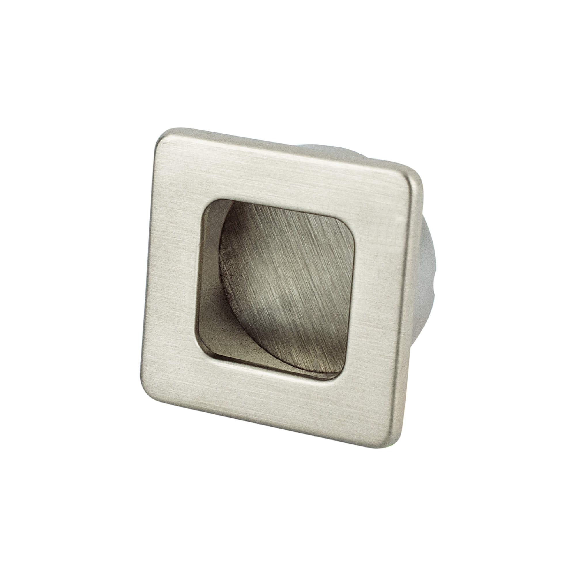 Berenson Stylus 1-1/8"(29x29mm) Recess Pull, Brushed Nickel