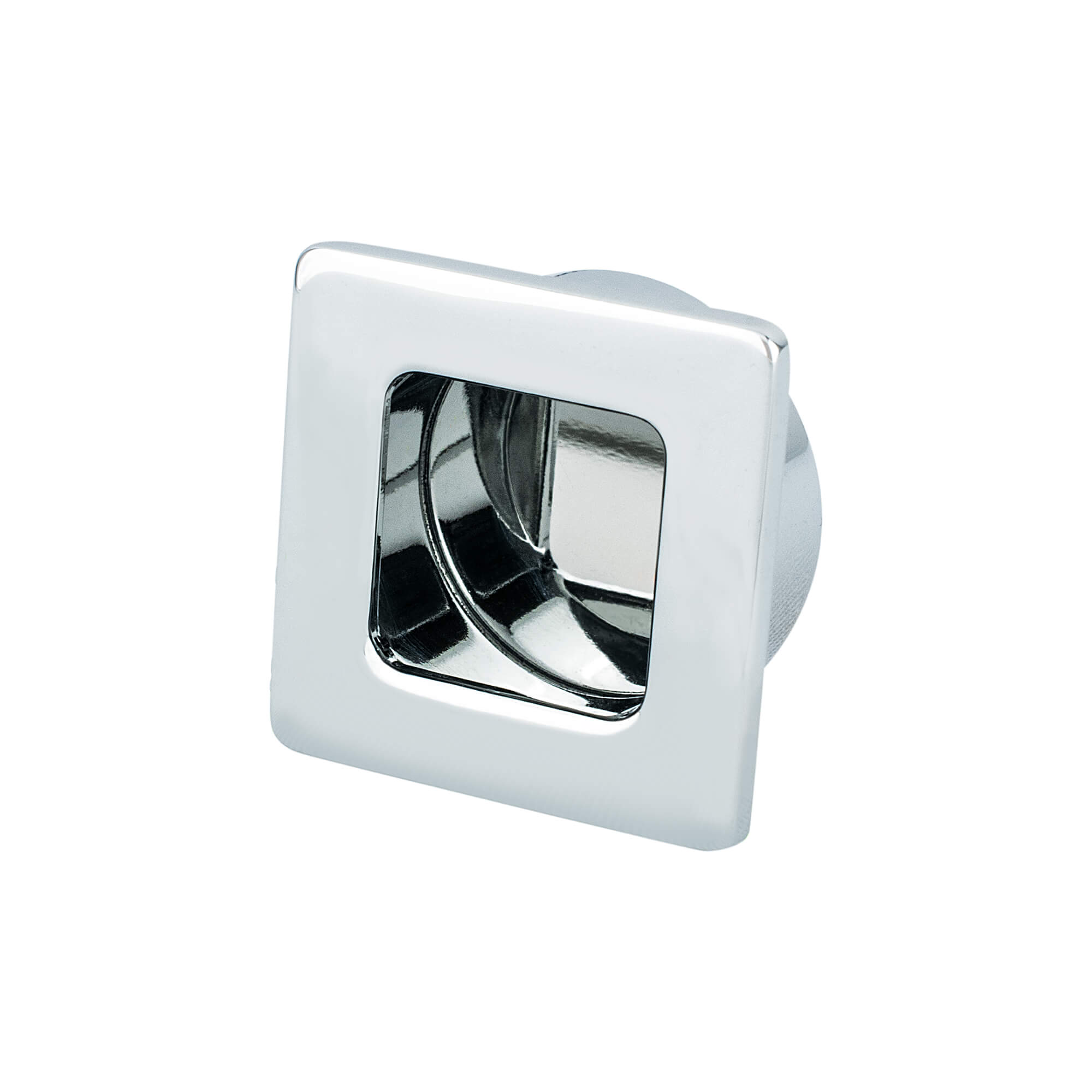 Berenson Stylus 1-1/8"(29x29mm) Recess Pull, Polished Chrome