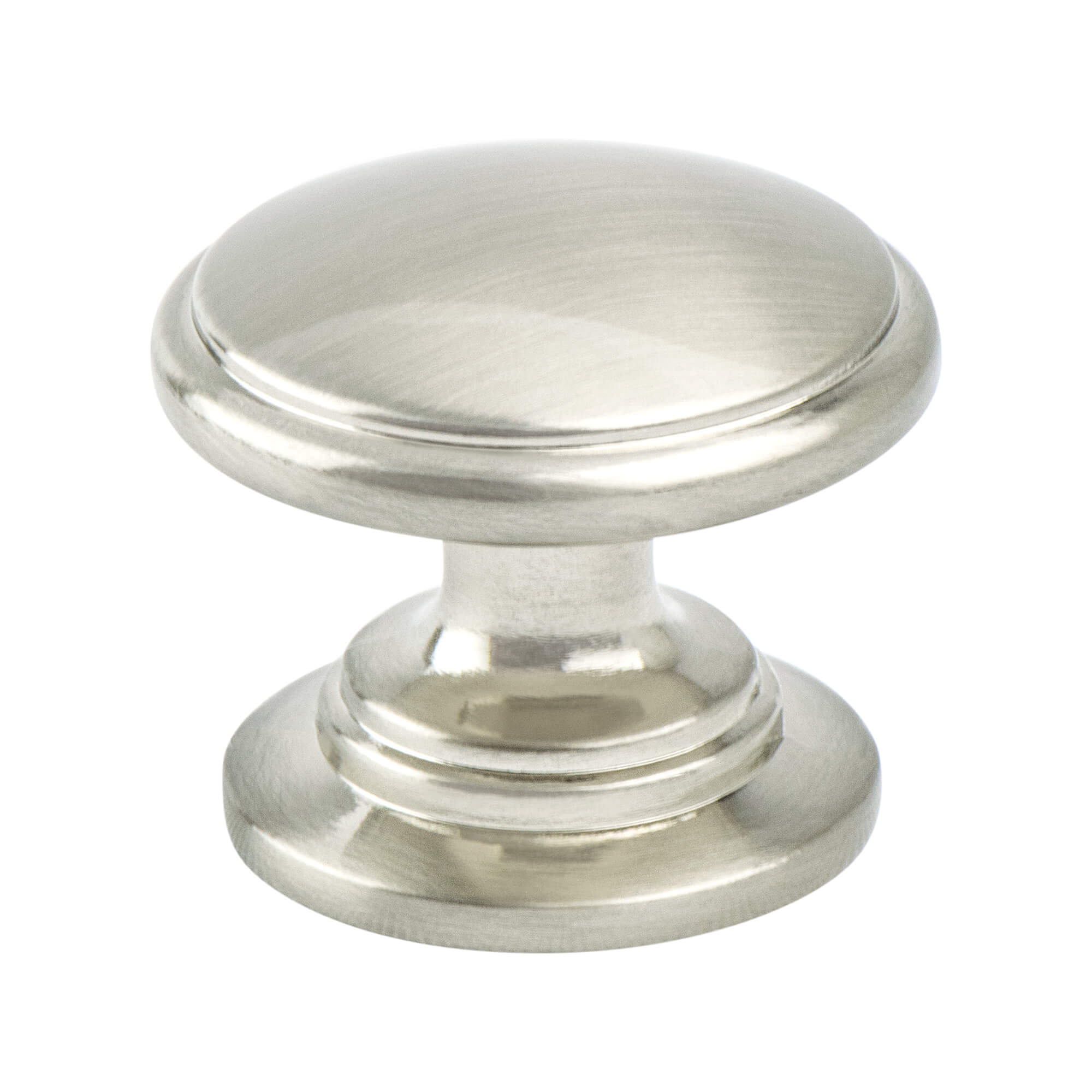Berenson Traditional Advantage Two 1-3/16"(30mm) Knob, Brushed Nickel
