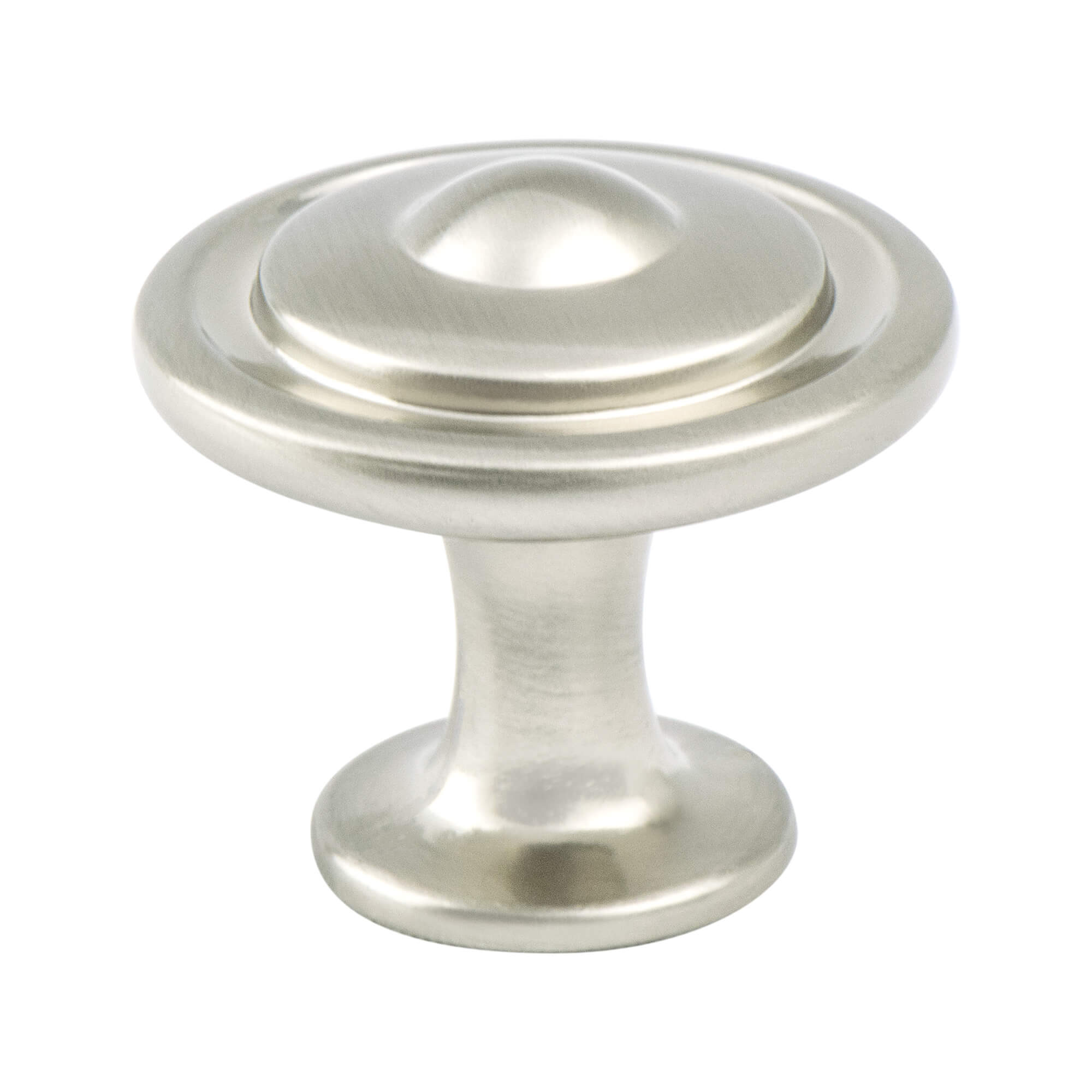 Berenson Traditional Advantage Three 1-1/4"(32mm) Knob, Brushed Nickel