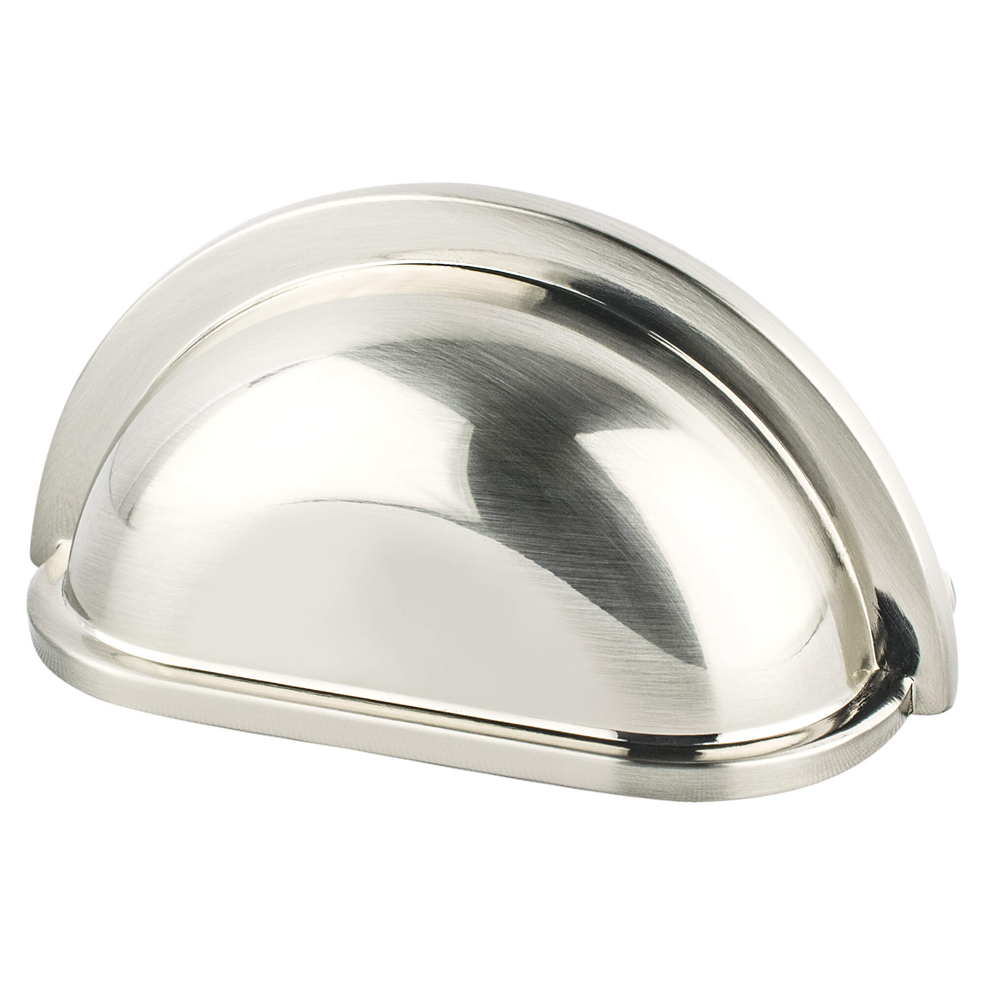 Berenson Traditional Advantage Three 3"(76mm) Cup Pull, Brushed Nickel