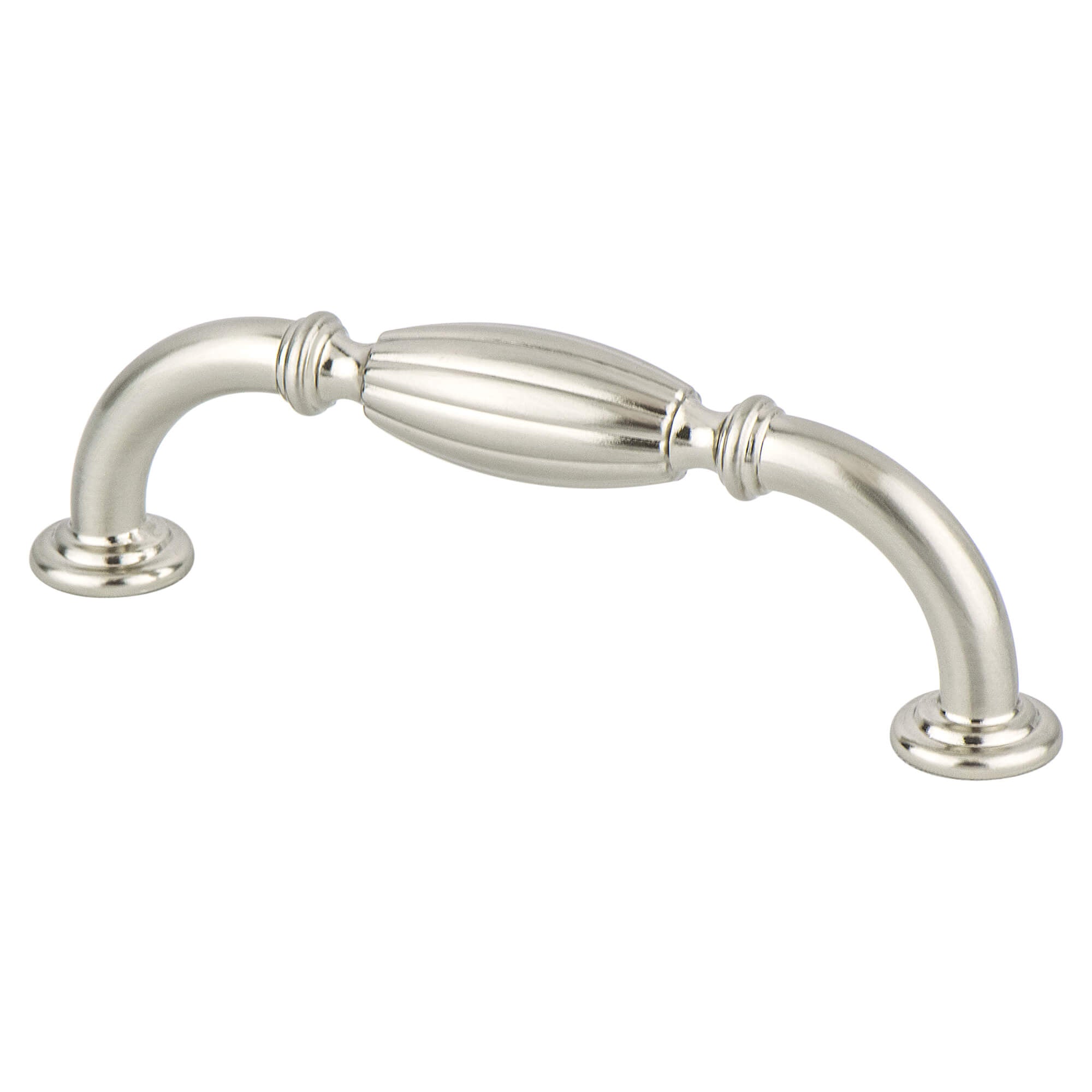 Berenson Advantage Plus Five 3-25/32"(96mm) Pull, Brushed Nickel