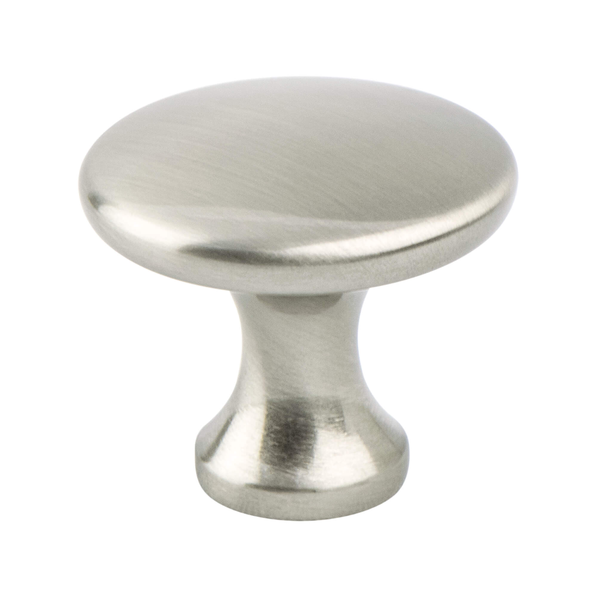 Berenson Contemporary Advantage Five 1-1/8"(29mm) Knob, Brushed Nickel