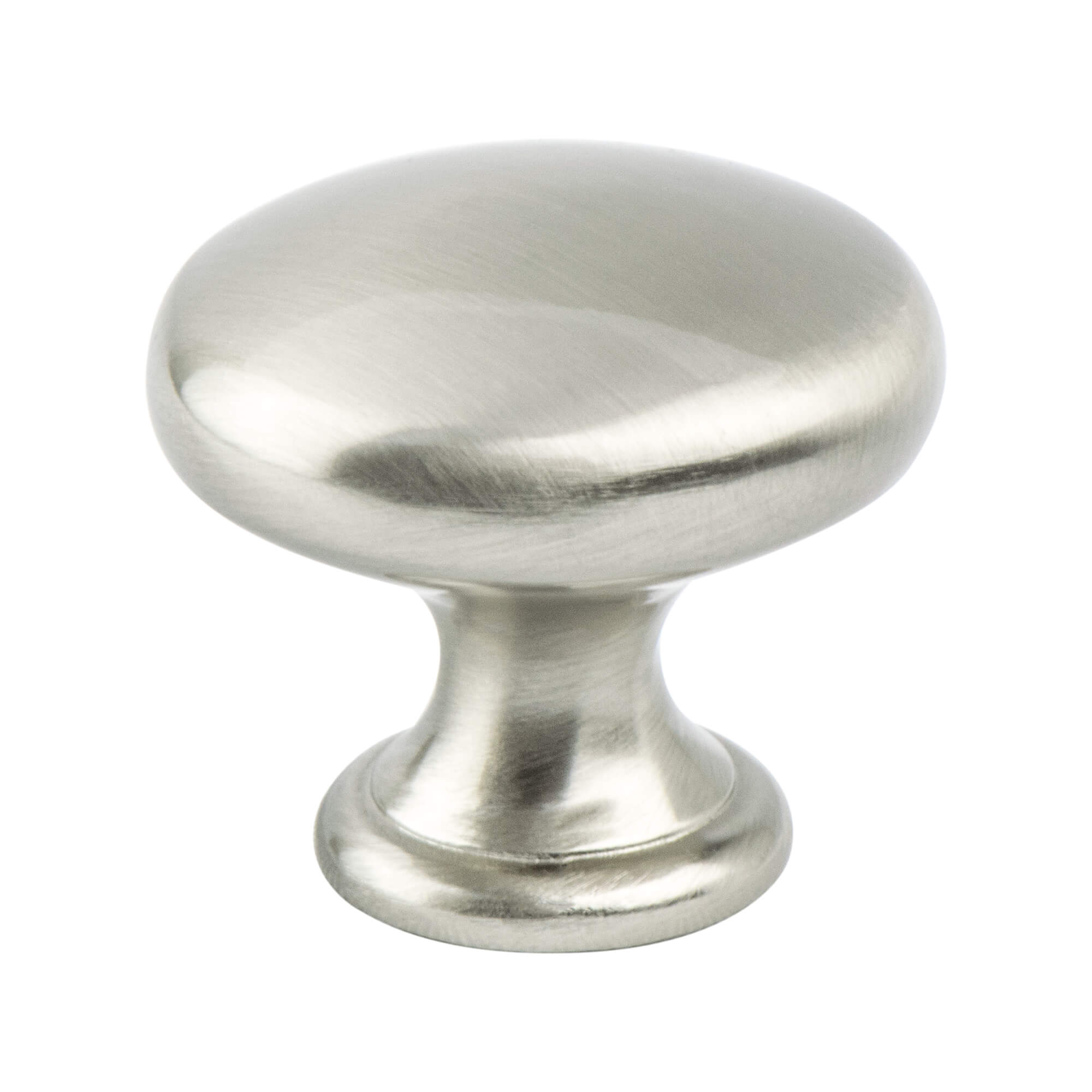 Berenson Contemporary Advantage Four 1-1/4"(32mm) Knob, Brushed Nickel