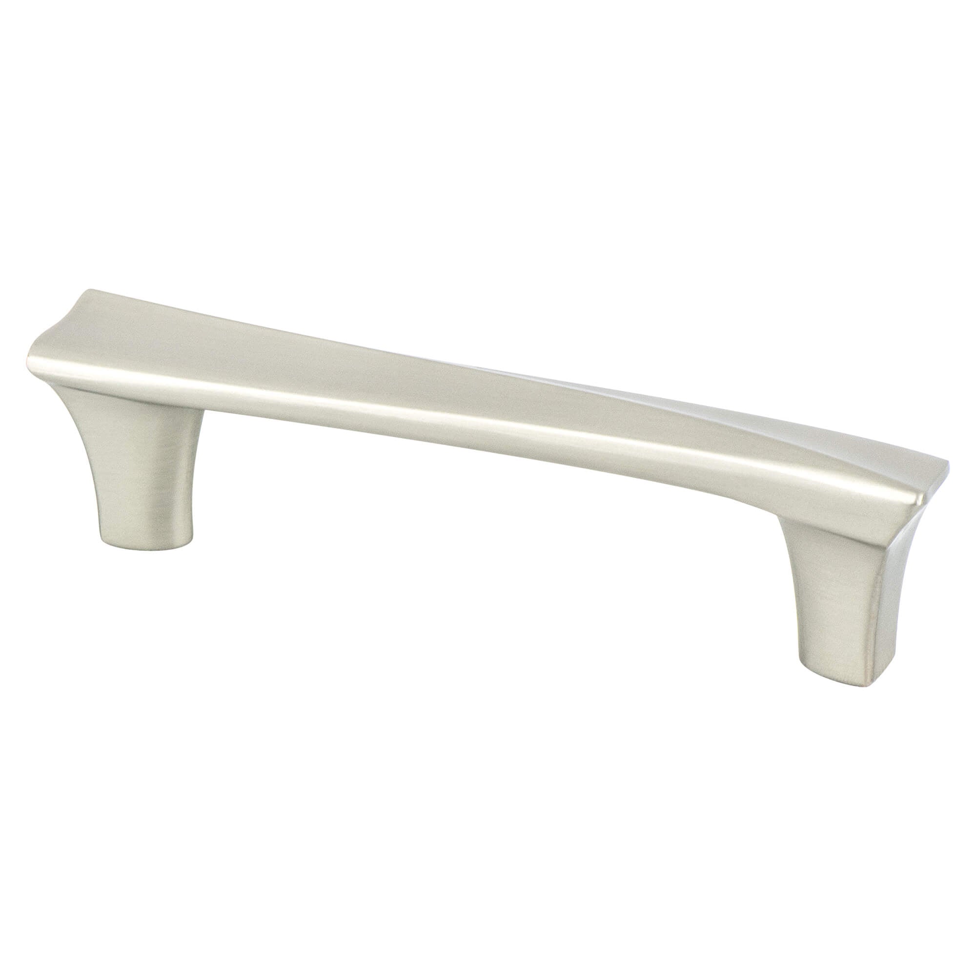 Berenson Fluidic 3-25/32"(96mm) Pull, Brushed Nickel
