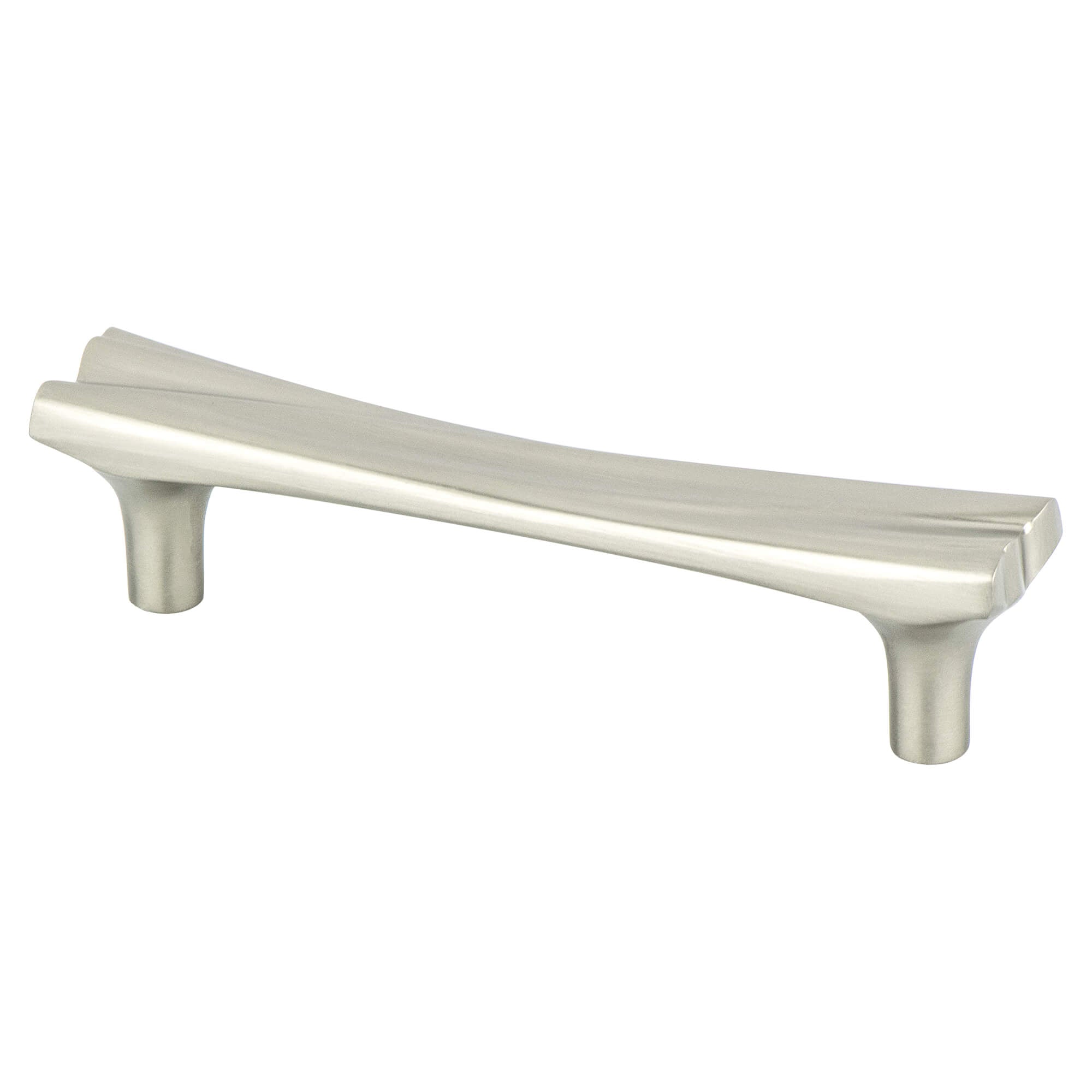 Berenson Puritan 3-25/32"(96mm) Pull, Brushed Nickel