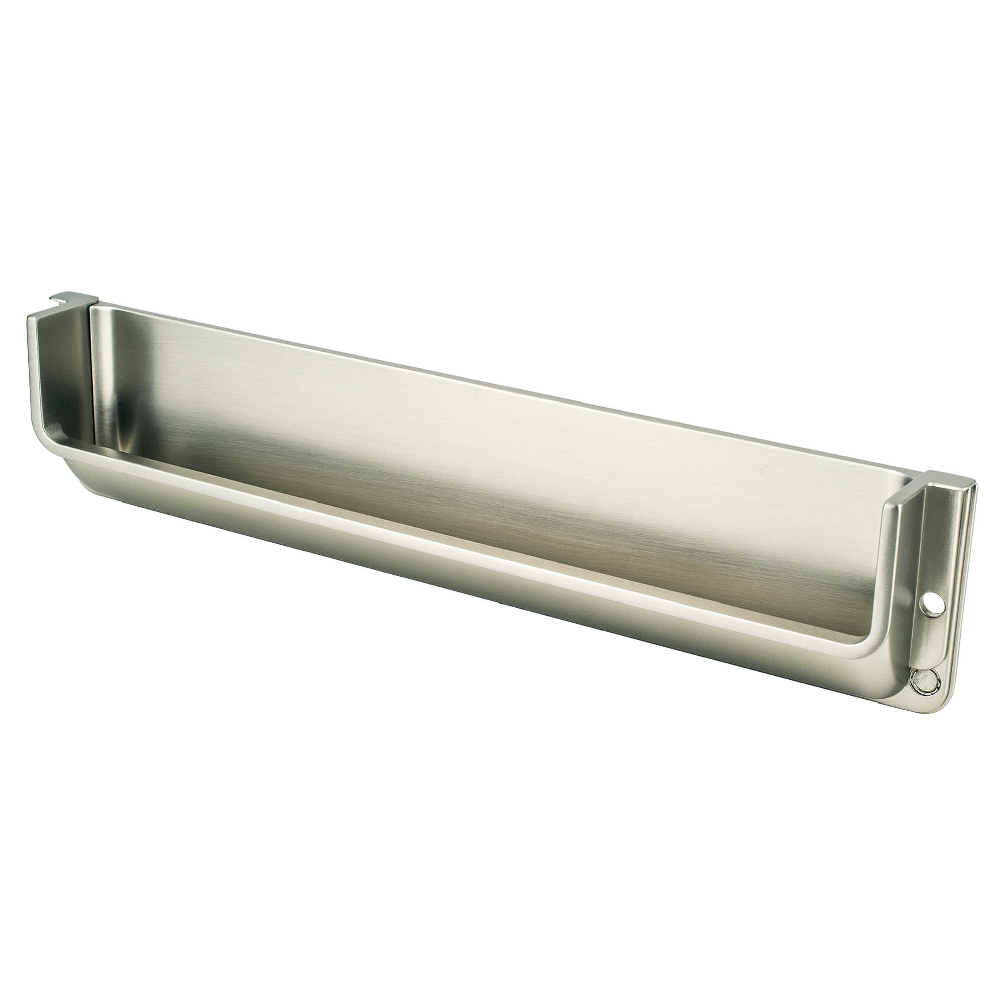 Berenson Recess 7-5/16"(202mm) Recess Pull, Brushed Nickel
