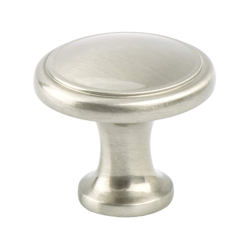 Berenson American Classics 1-1/8"(29mm) Knob, Brushed Nickel
