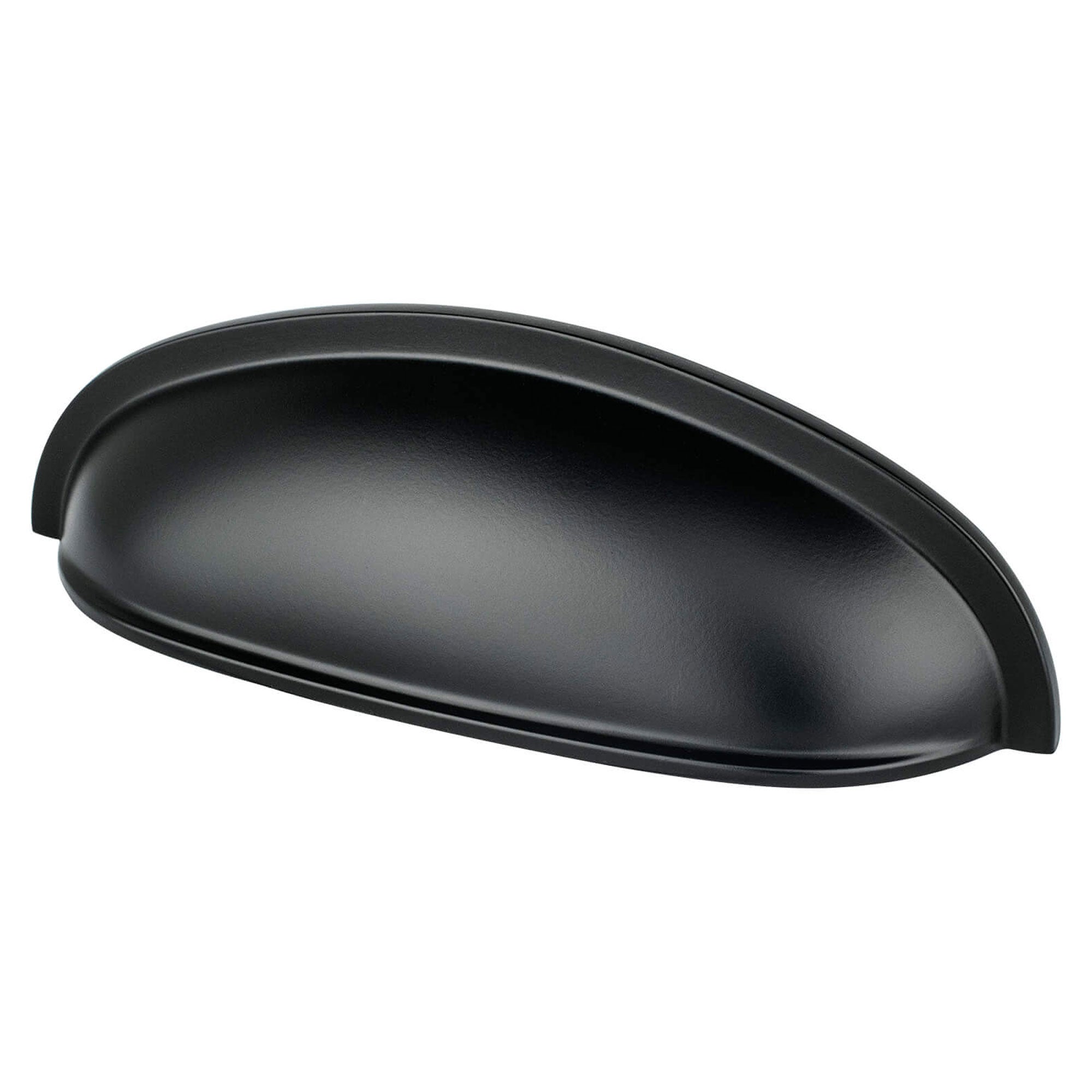 Berenson Folklore 3"(76mm) Cup Pull, Matte Black