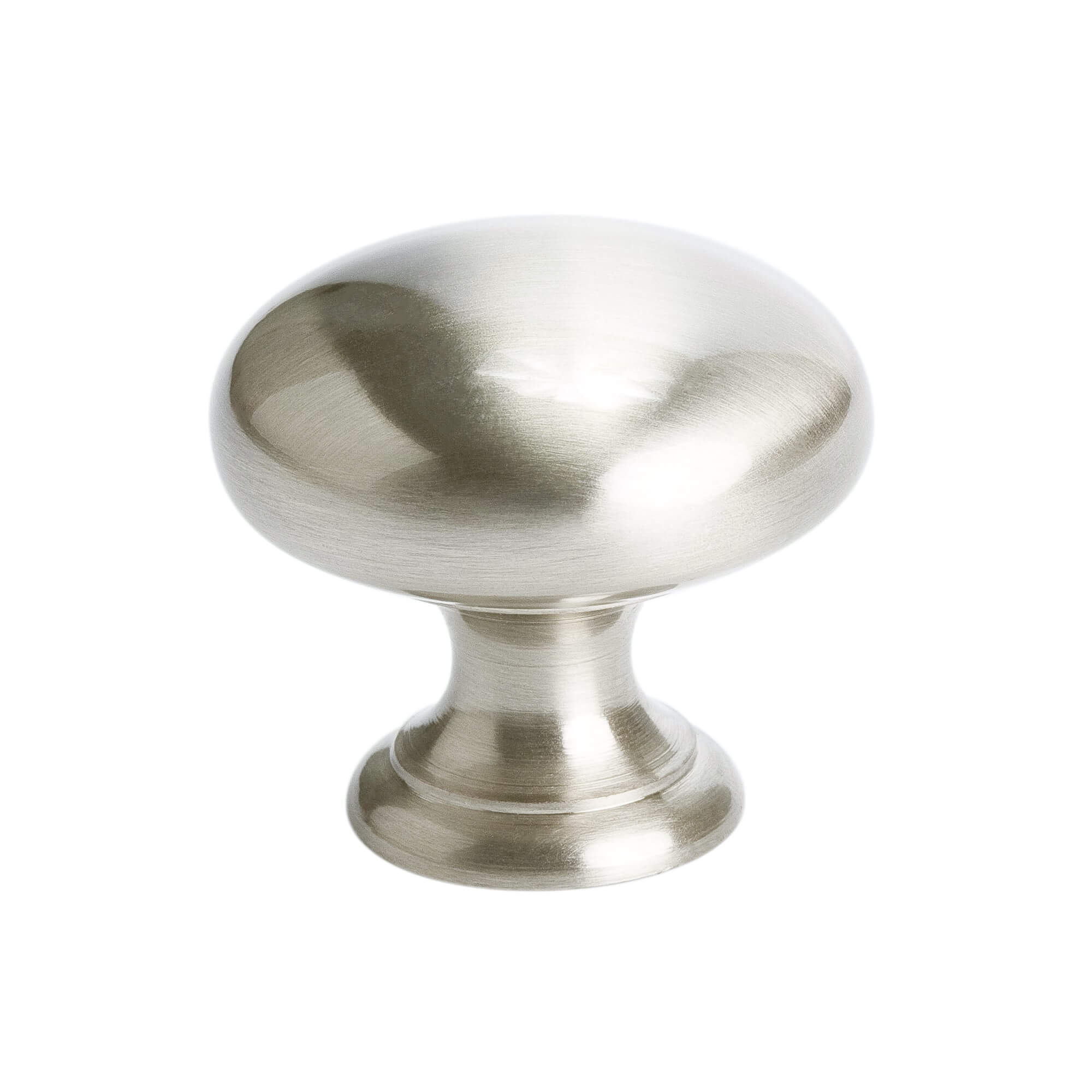 Berenson Plymouth 1-1/4"(32mm) Knob, Brushed Nickel
