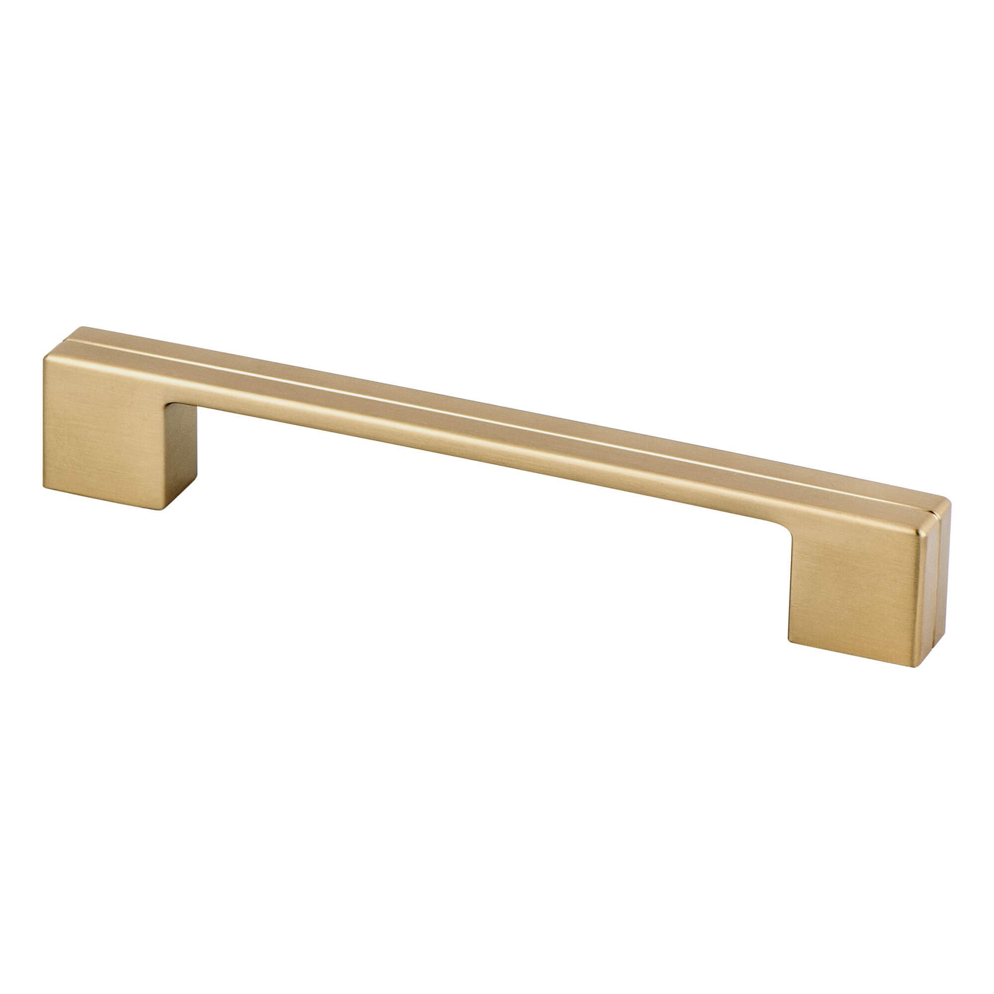 Berenson Skyline 6-5/16"(160mm) Pull, Modern Brushed Gold