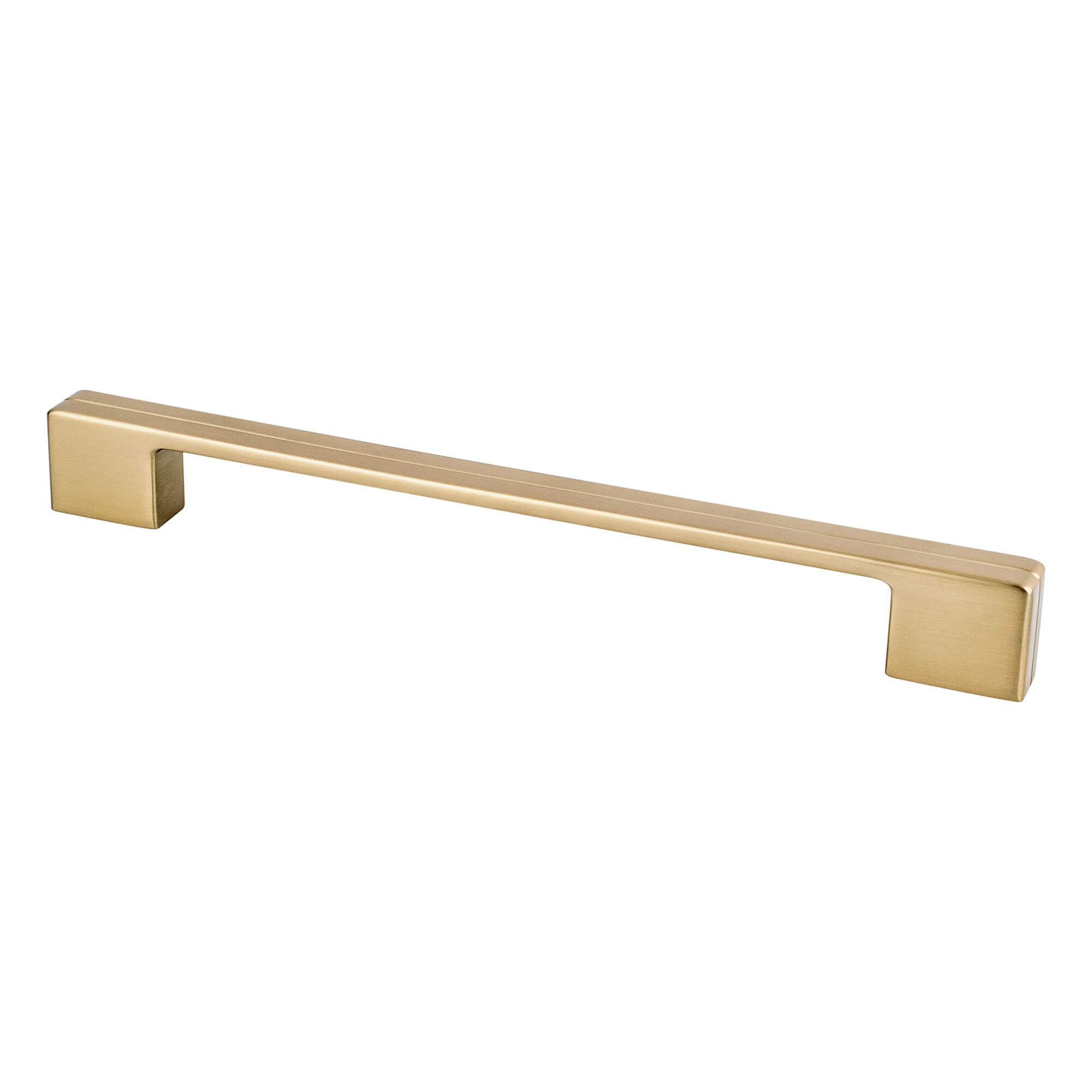 Berenson Skyline 8-13/16"(224mm) Pull, Modern Brushed Gold
