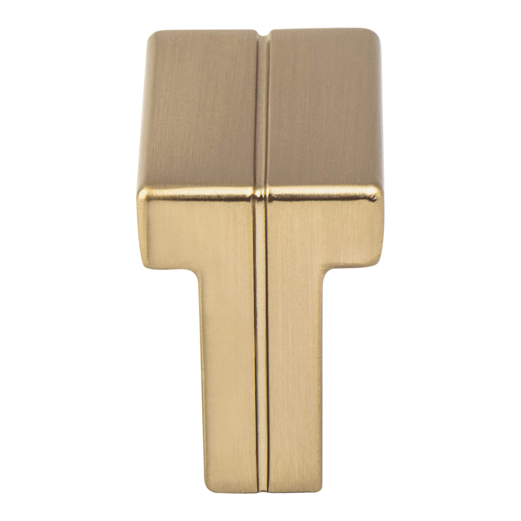 Berenson Skyline 1-3/8"(35mm) Knob, Modern Brushed Gold
