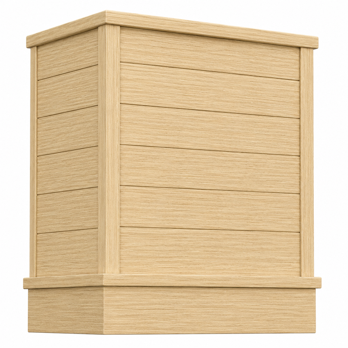 Omega National Modern Farmhouse Shiplap Straight Wall Hood